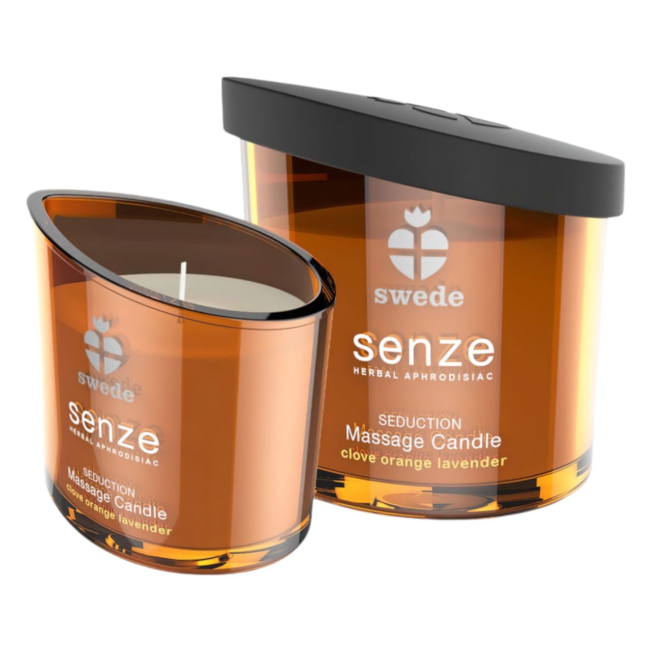 Swede Senze - masszázsgyertya - narancs, levendula (50 ml) Swede Senze - masszázsgyertya - narancs, levendula (50 ml)