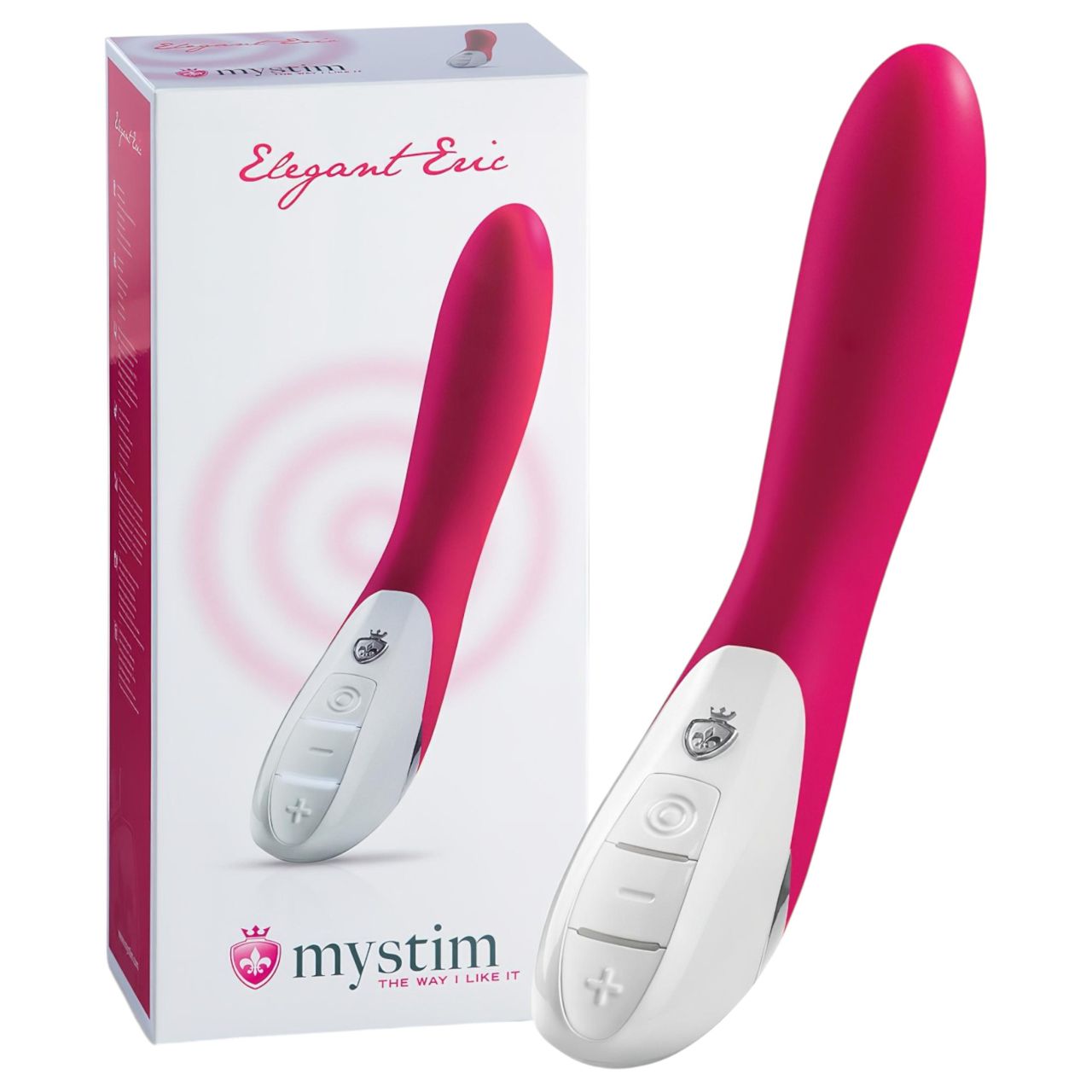 mystim Elegant Eric - dupla-motoros vibrátor (pink) mystim Elegant Eric - dupla-motoros vibrátor (pink)