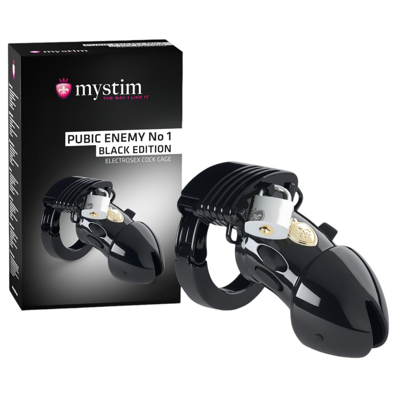 mystim Black Edition PUBIC ENEMY No 1 - elektro pénisz ketrec mystim Black Edition PUBIC ENEMY No 1 - elektro pénisz ketrec