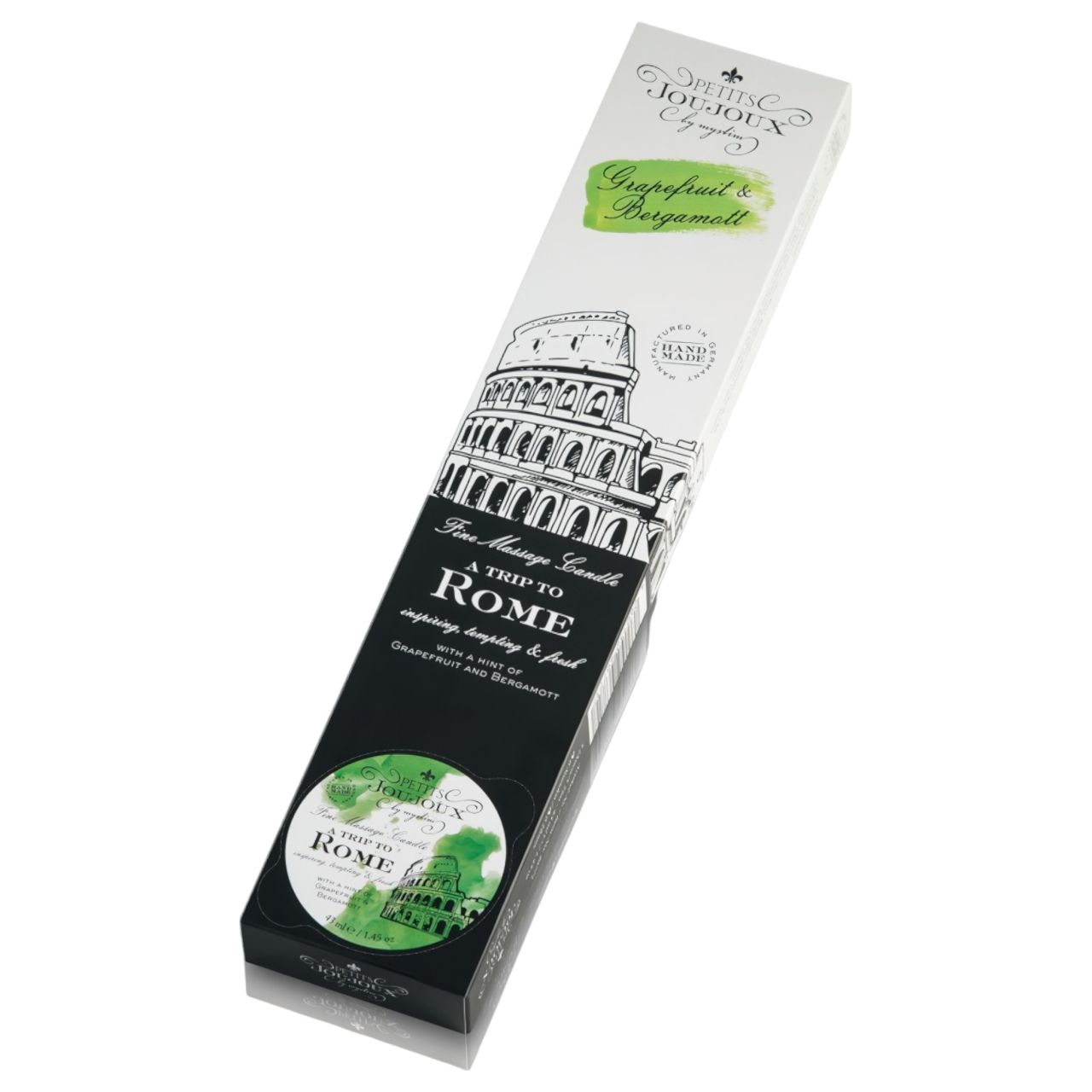 Petits Joujoux Rome masszázsgyertya - grapefruit-bergamot 5 × 43 ml Petits Joujoux Rome masszázsgyertya - grapefruit-bergamot 5 × 43 ml