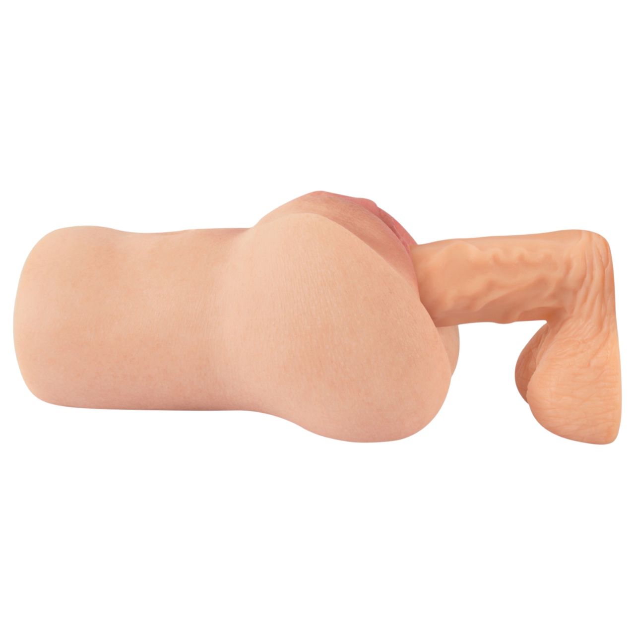 Realistixxx Real Stroker - élethű vagina és anál maszturbátor (testszínű)