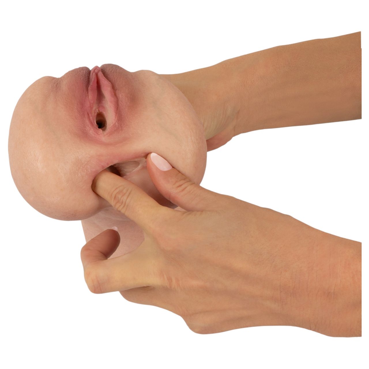 Realistixxx Real Stroker - élethű vagina és anál maszturbátor (testszínű)
