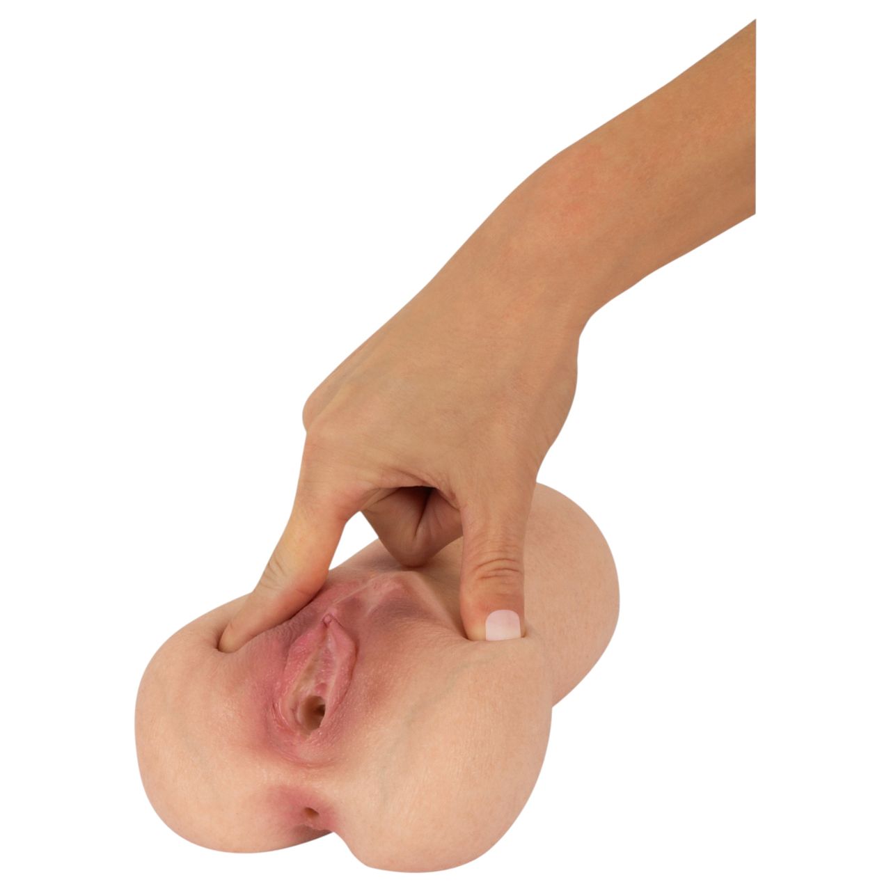 Realistixxx Real Stroker - élethű vagina és anál maszturbátor (testszínű)