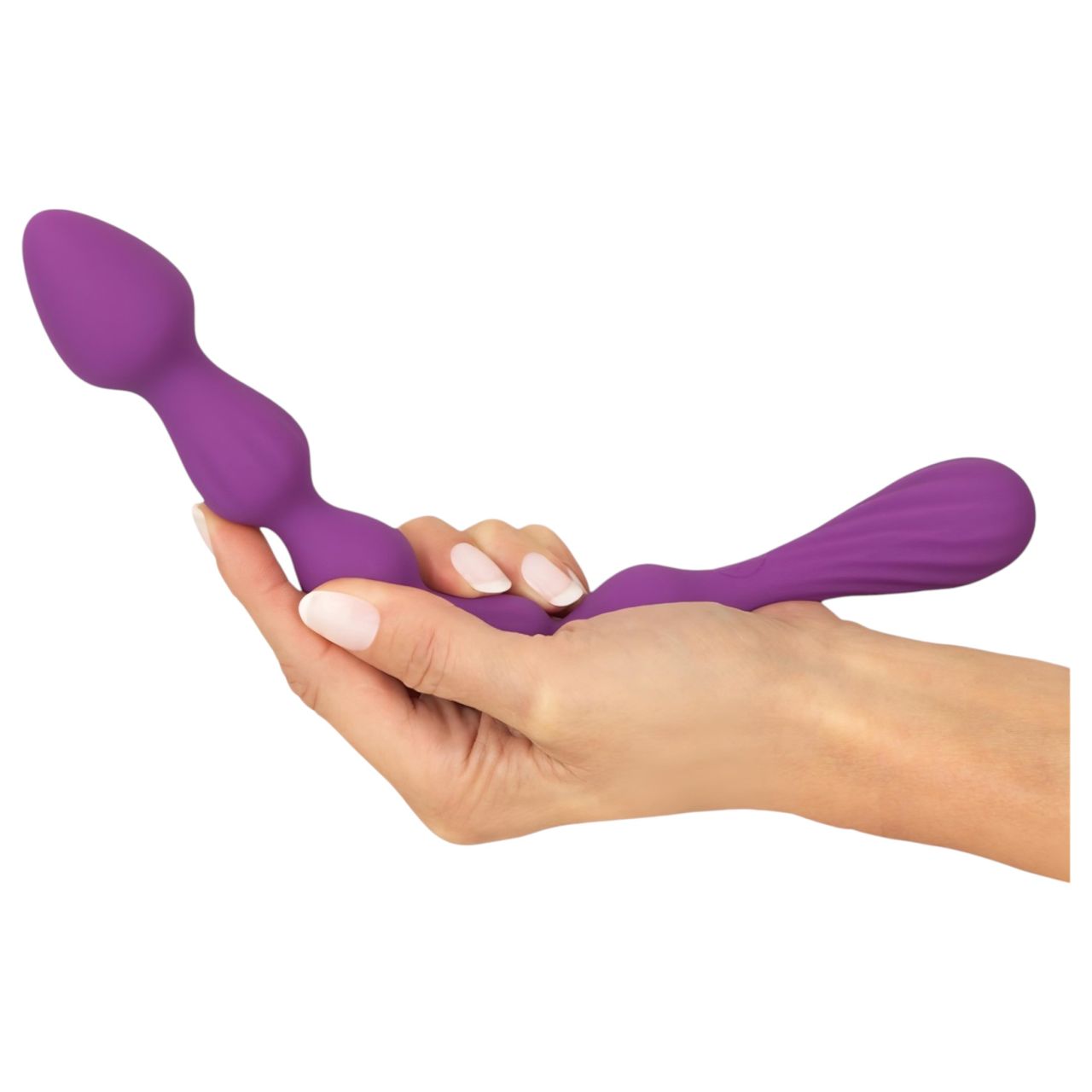 You2Toys - Gömbös, flexibilis anál dildó (viola)