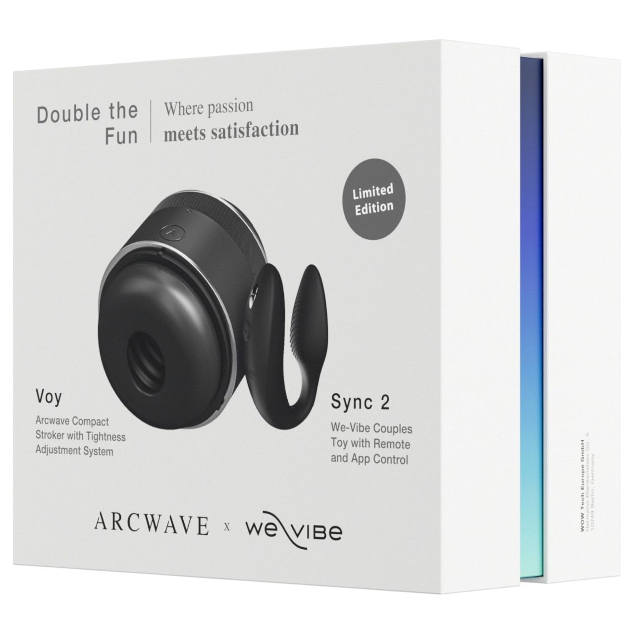 Arcwave Voy és We-Vibe Sync 2 - Double the Fun szett (fekete) Arcwave Voy és We-Vibe Sync 2 - Double the Fun szett (fekete)