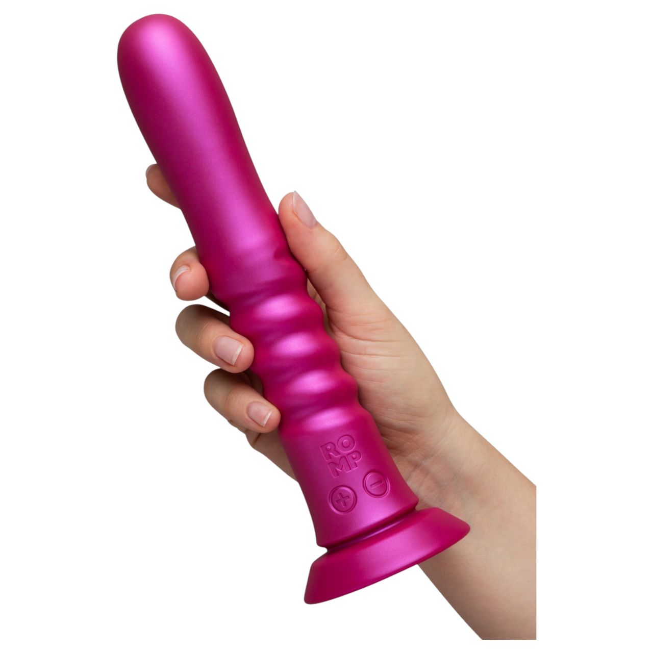 ROMP Jiggle - lökő vibrátor tapadókoronggal (rózsaszín)