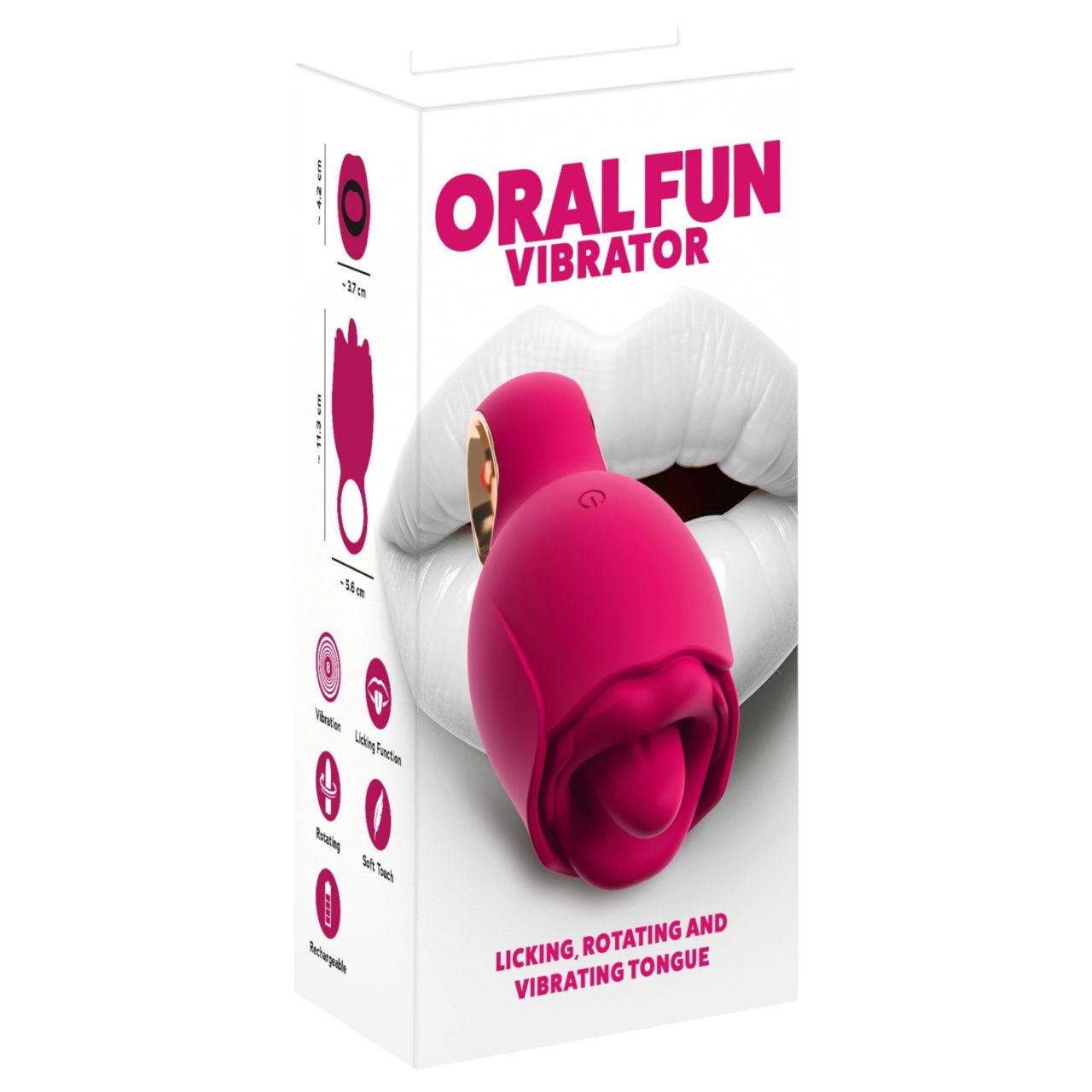 You2Toys Oral Fun - nyelves csiklóizgató (rózsaszín) You2Toys Oral Fun - nyelves csiklóizgató (rózsaszín)