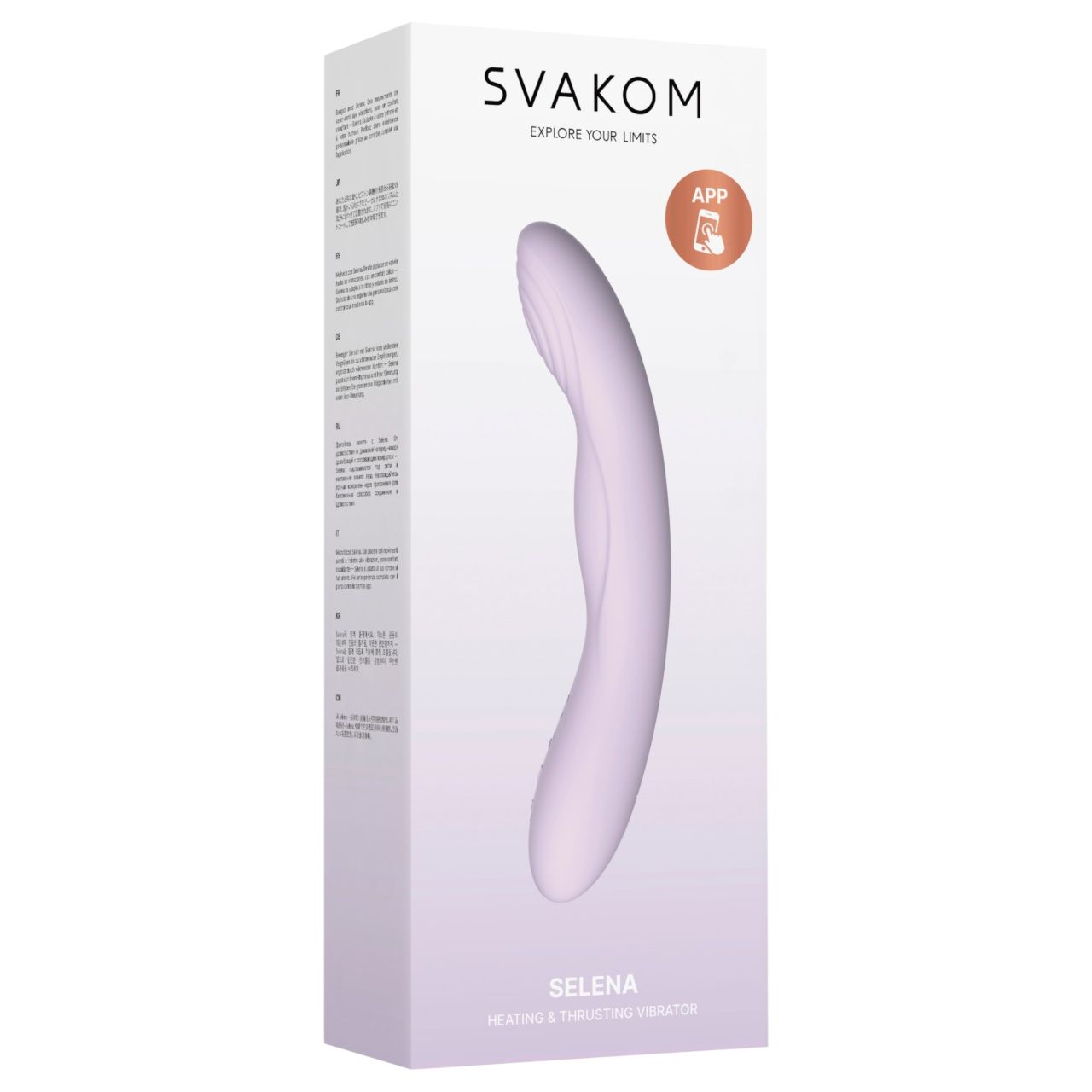 Svakom Selena - melegítős, lökő G-pont vibrátor (lila) Svakom Selena - melegítős, lökő G-pont vibrátor (lila)