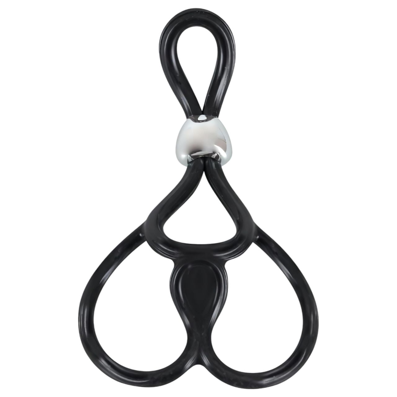 You2Toys - Tripla, állítható pénisz- és heregyűrű (fekete) You2Toys - Tripla, állítható pénisz- és heregyűrű (fekete)