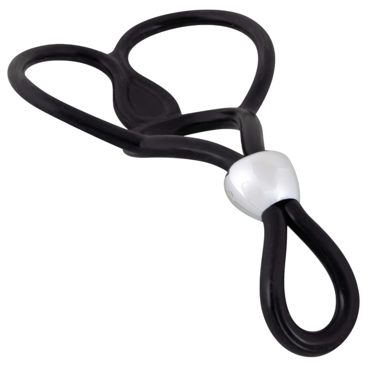 You2Toys - Tripla, állítható pénisz- és heregyűrű (fekete) You2Toys - Tripla, állítható pénisz- és heregyűrű (fekete)
