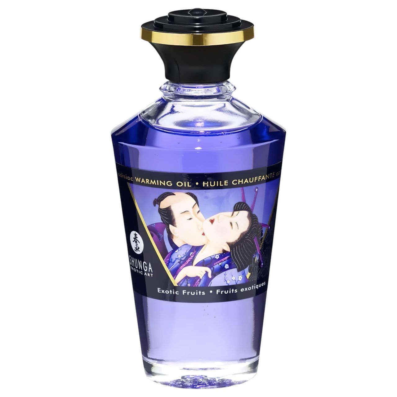 Shunga - melegítő masszázsolaj - egzotikus gyümölcs (100 ml)