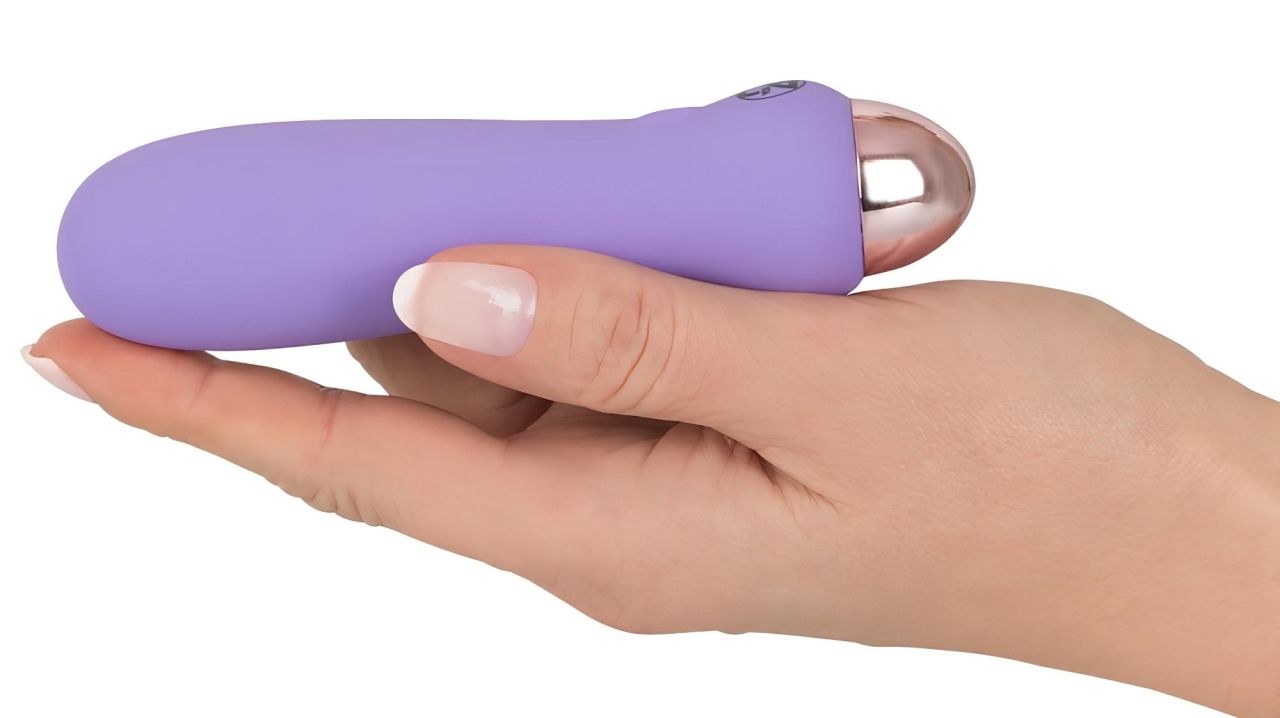 You2Toys - Cuties Mini Purple - akkus, szilikon rúdvibrátor (lila)