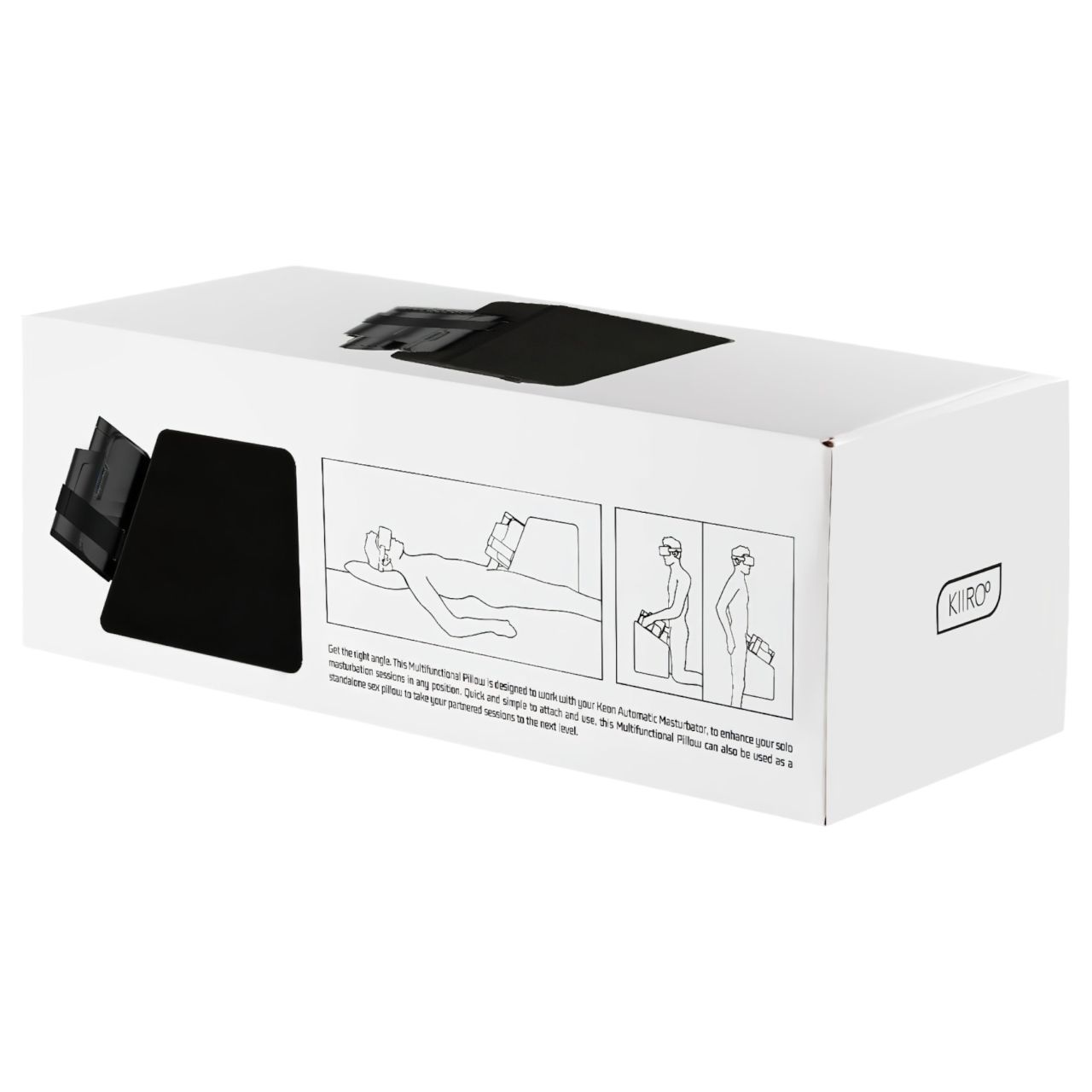 Kiiroo Keon - párna és maszturbátor tartó (fekete) Kiiroo Keon - párna és maszturbátor tartó (fekete)