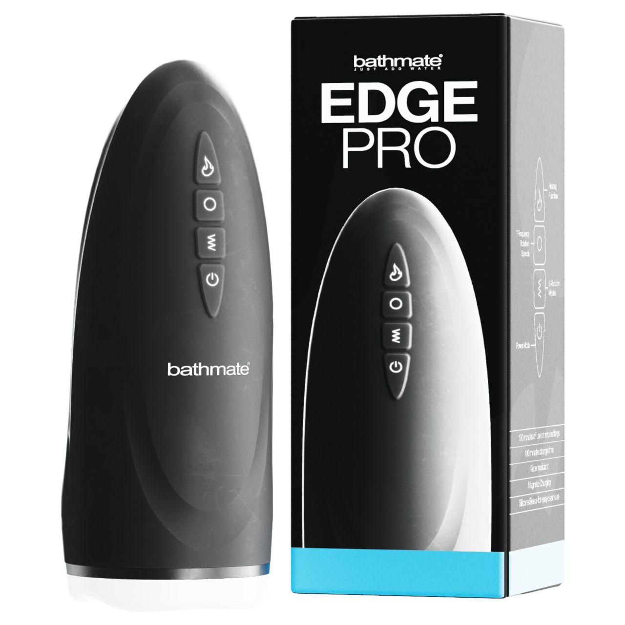 Bathmate Edge Pro - péniszgyűrű hidropumpához (fekete) Bathmate Edge Pro - péniszgyűrű hidropumpához (fekete)