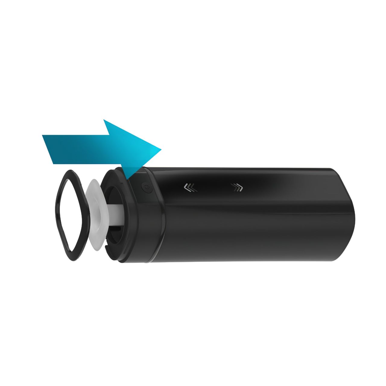 Kiiroo Onyx+ - interaktív maszturbátor férfiaknak (fekete) Kiiroo Onyx+ - interaktív maszturbátor férfiaknak (fekete)