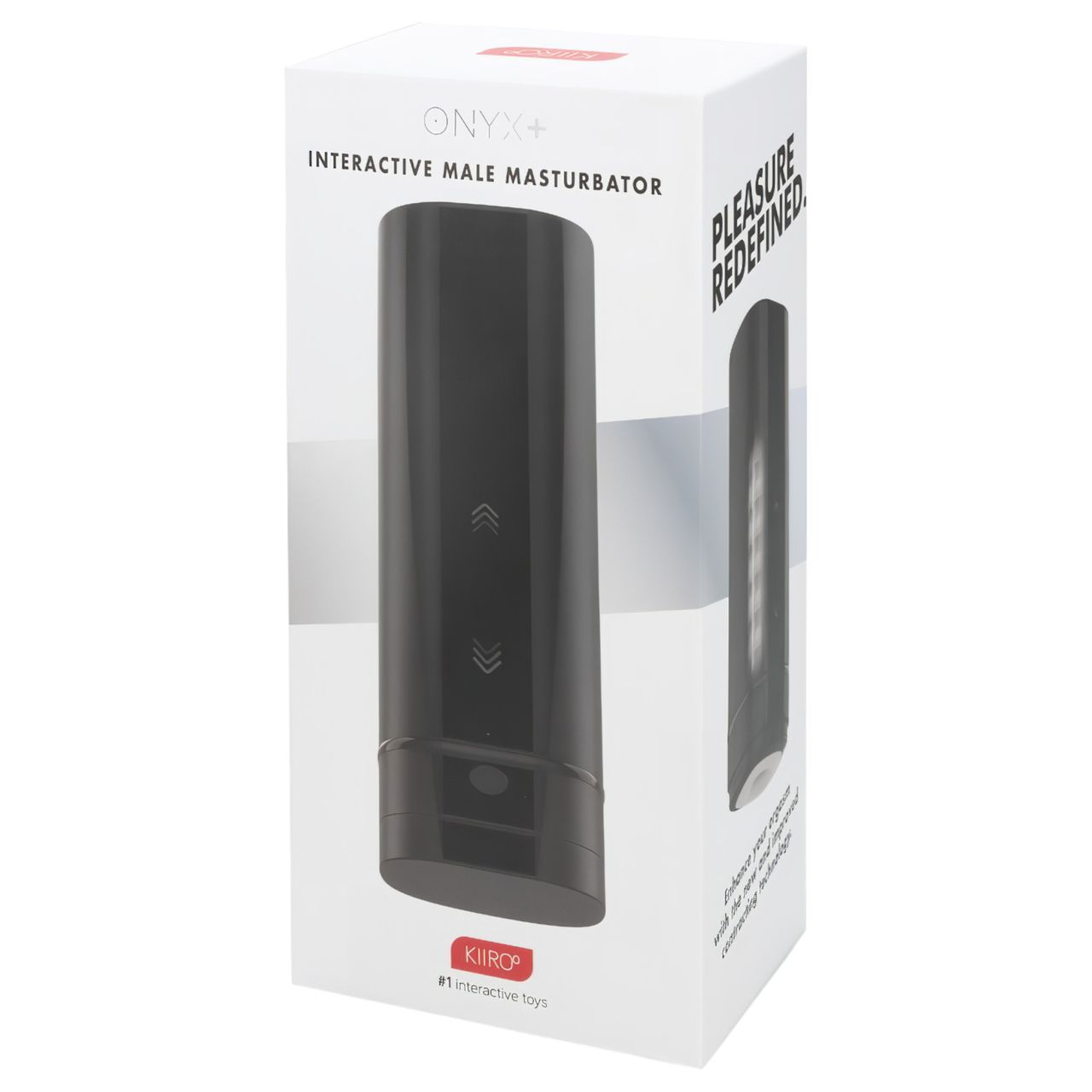 Kiiroo Onyx+ - interaktív maszturbátor férfiaknak (fekete) Kiiroo Onyx+ - interaktív maszturbátor férfiaknak (fekete)