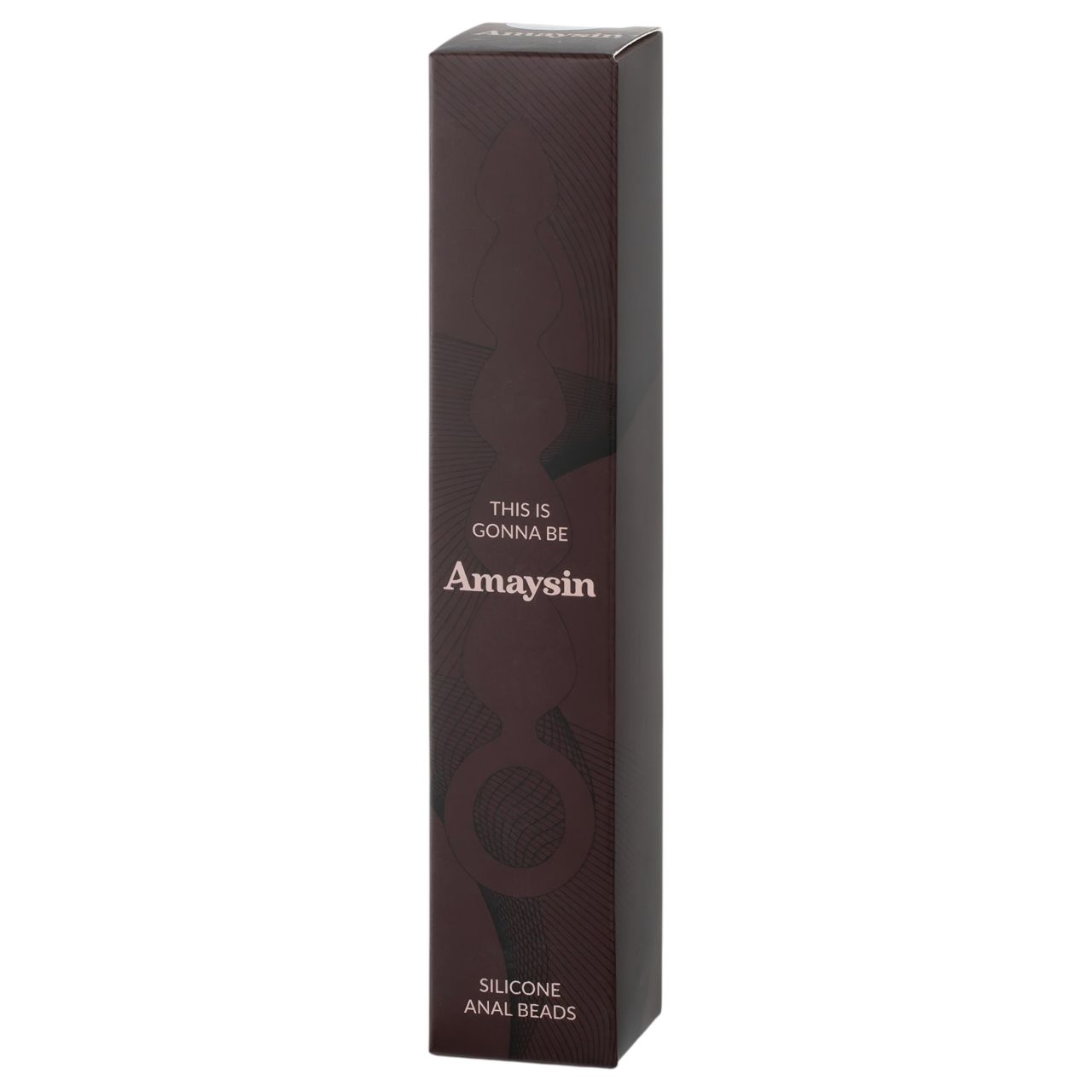 Amaysin - szilikon análgyöngysor (fekete) Amaysin - szilikon análgyöngysor (fekete)
