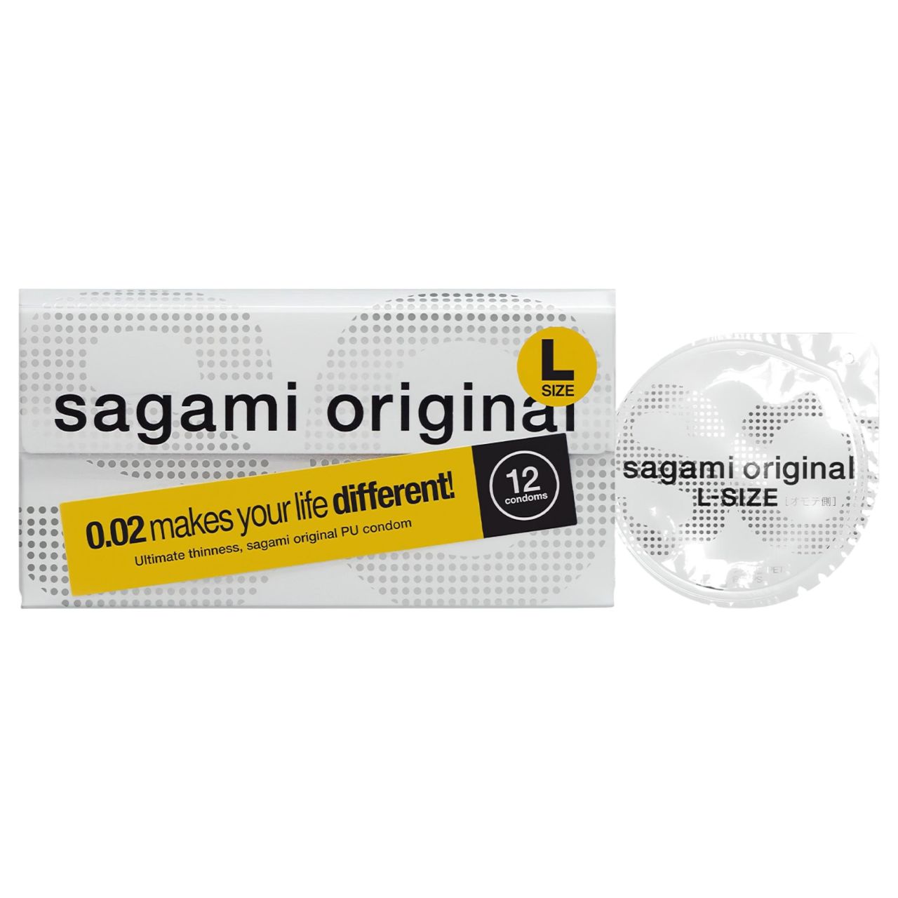 Sagami Original 0.02 L - ultravékony óvszer (58 mm, 12 db) Sagami Original 0.02 L - ultravékony óvszer (58 mm, 12 db)