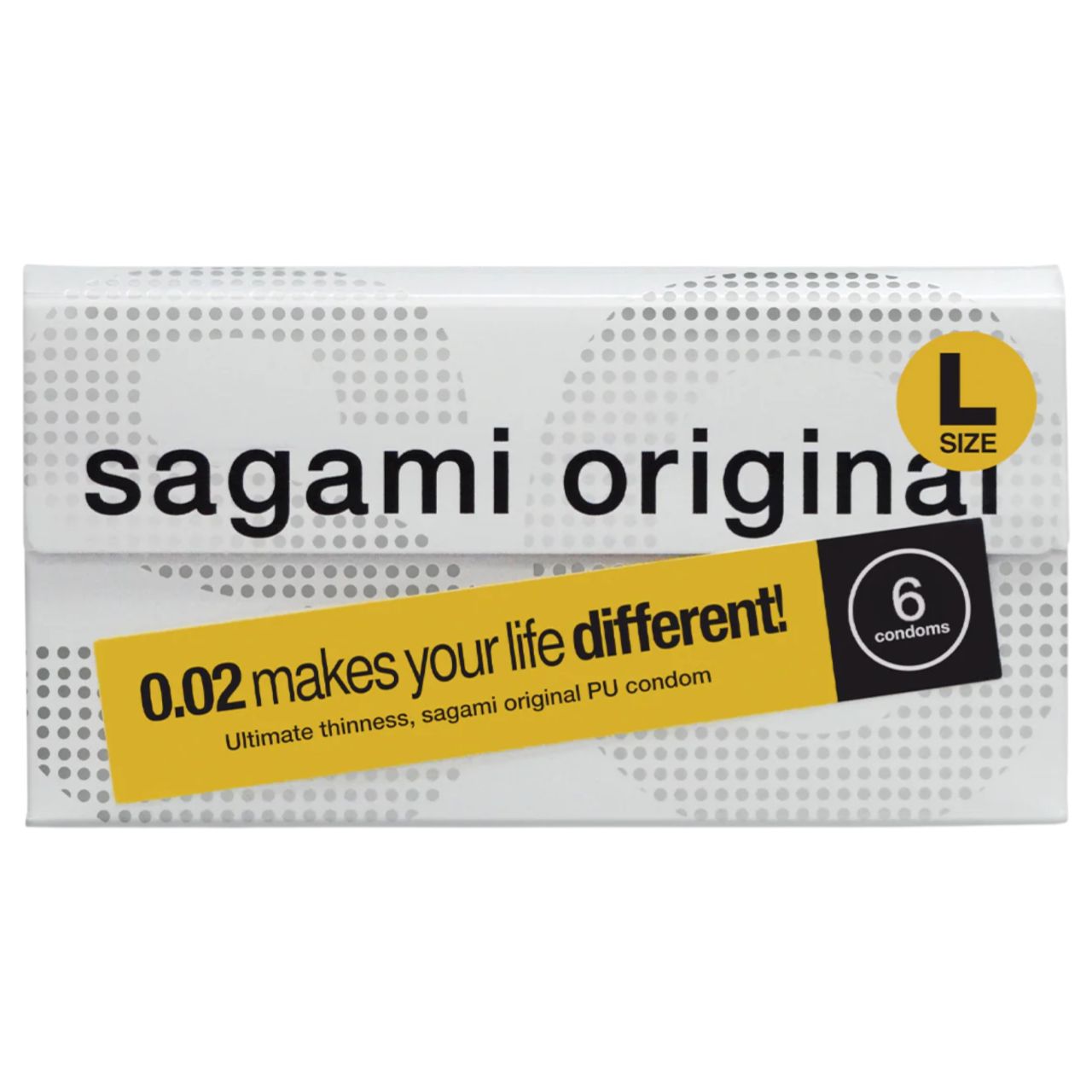 Sagami Original 0.02 L - óvszer - 58 mm (6 db) Sagami Original 0.02 L - óvszer - 58 mm (6 db)