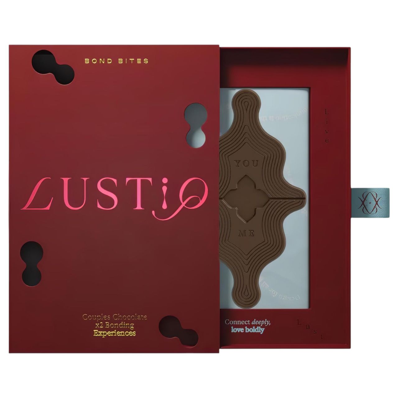 Lustiq Bond Bites - vágyfokozó csokoládé (2 db)