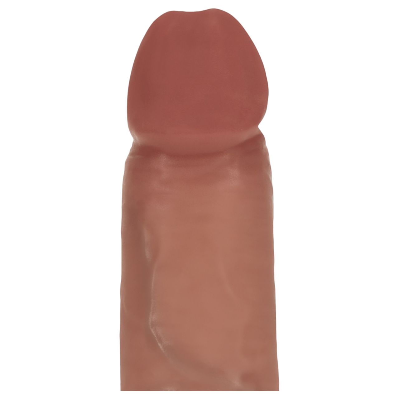 RealRock - dupla sűrűségű élethű dildó (napbarnított, 18,5 cm)