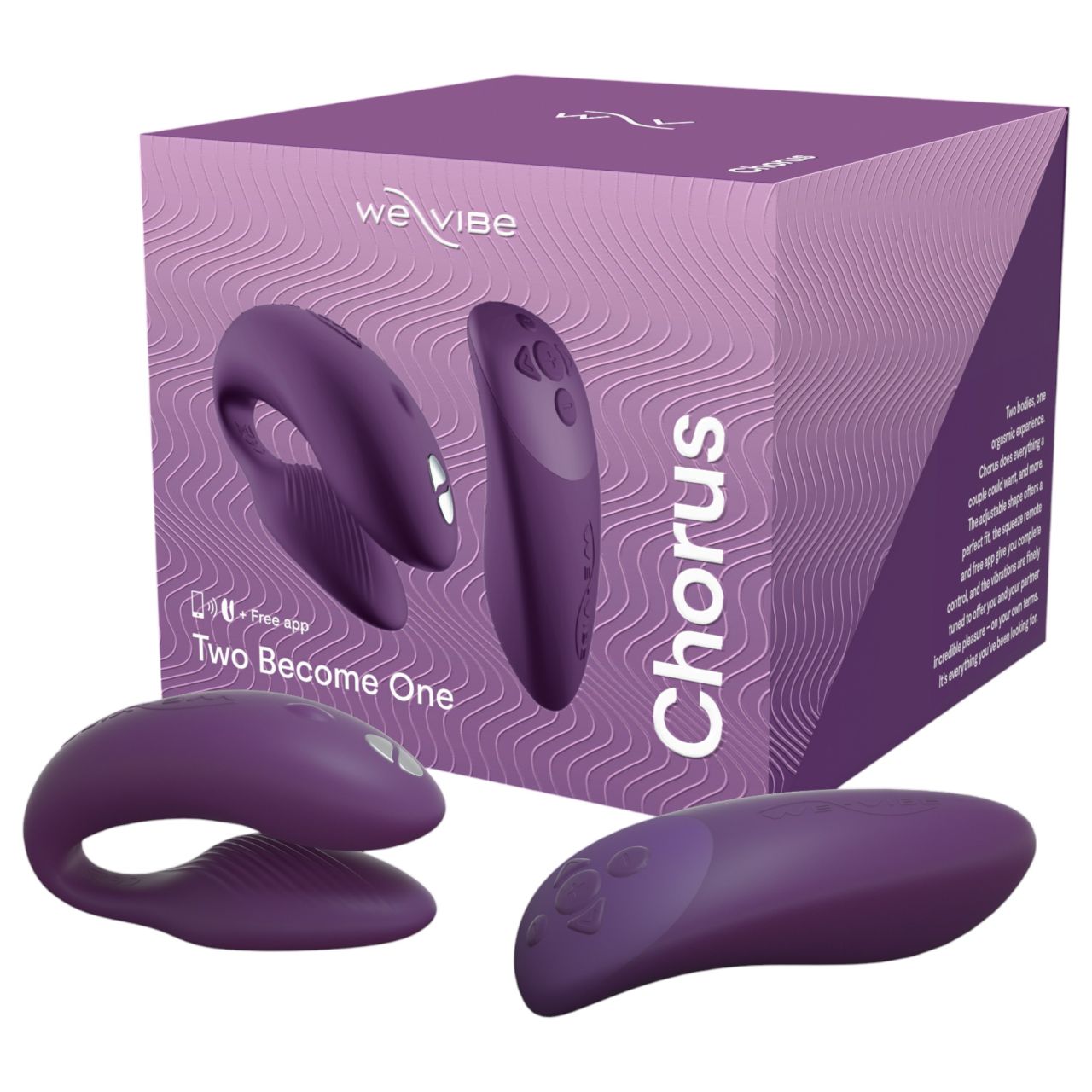 / We-Vibe Chorus - App-vezérelt párvibrátor (lila) / We-Vibe Chorus - App-vezérelt párvibrátor (lila)
