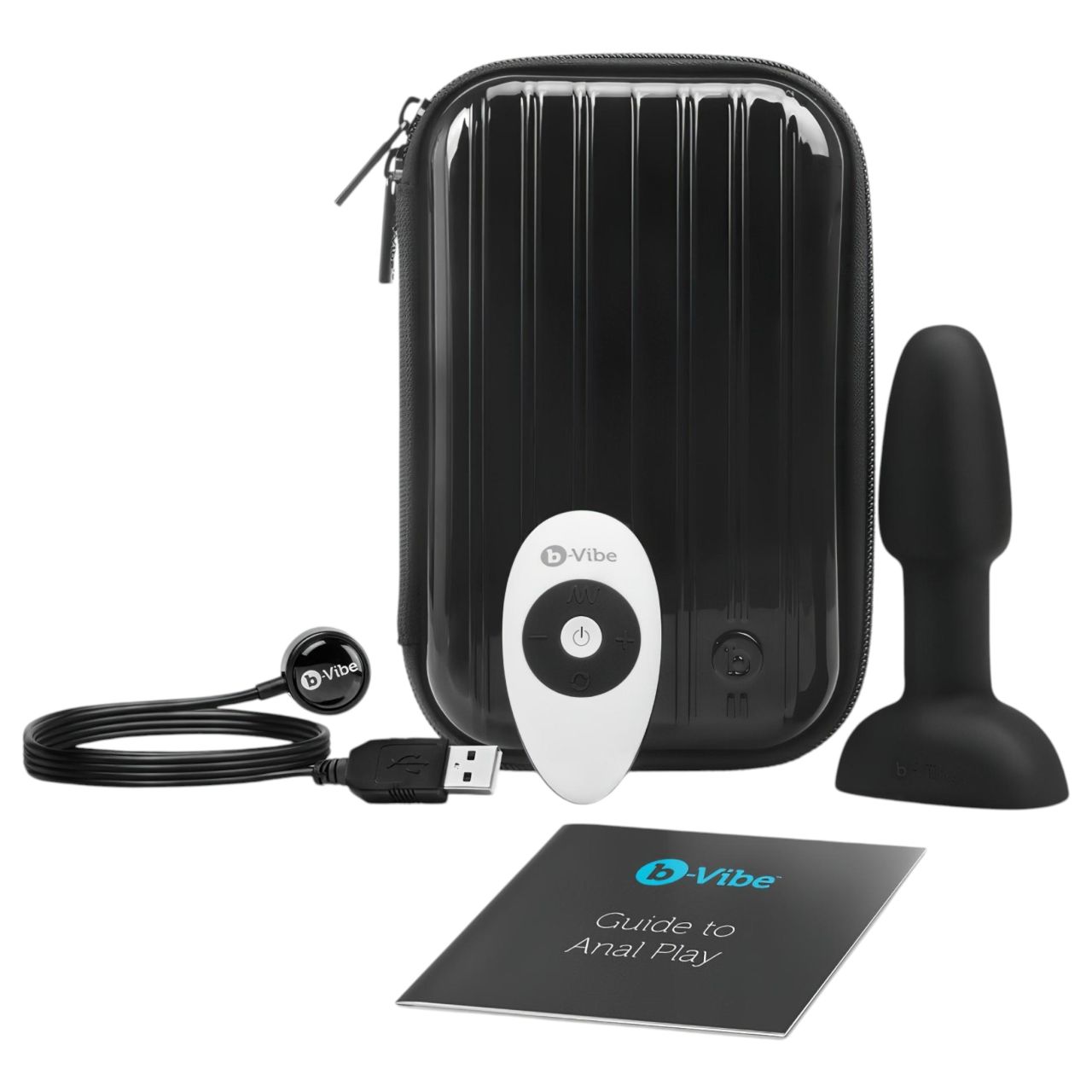 b-Vibe Rimming - forgó gyöngyös anál vibrátor (fekete) b-Vibe Rimming - forgó gyöngyös anál vibrátor (fekete)