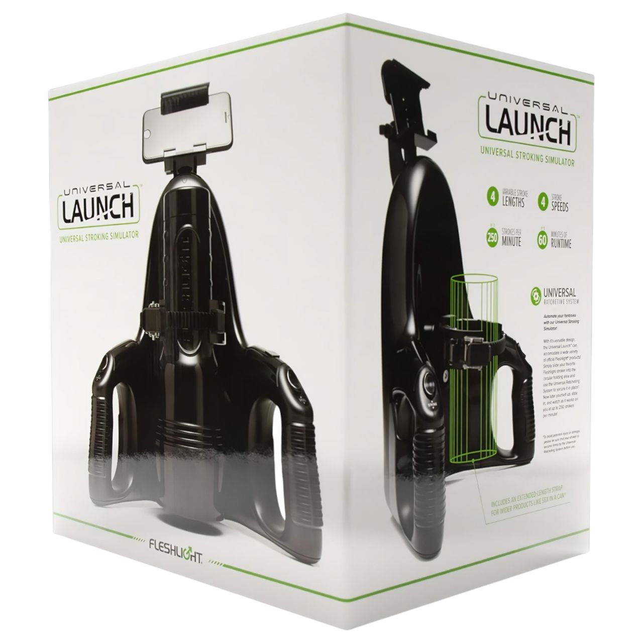 Fleshlight Universal Launch - automata maszturbátor adapter (fekete) Fleshlight Universal Launch - automata maszturbátor adapter (fekete)