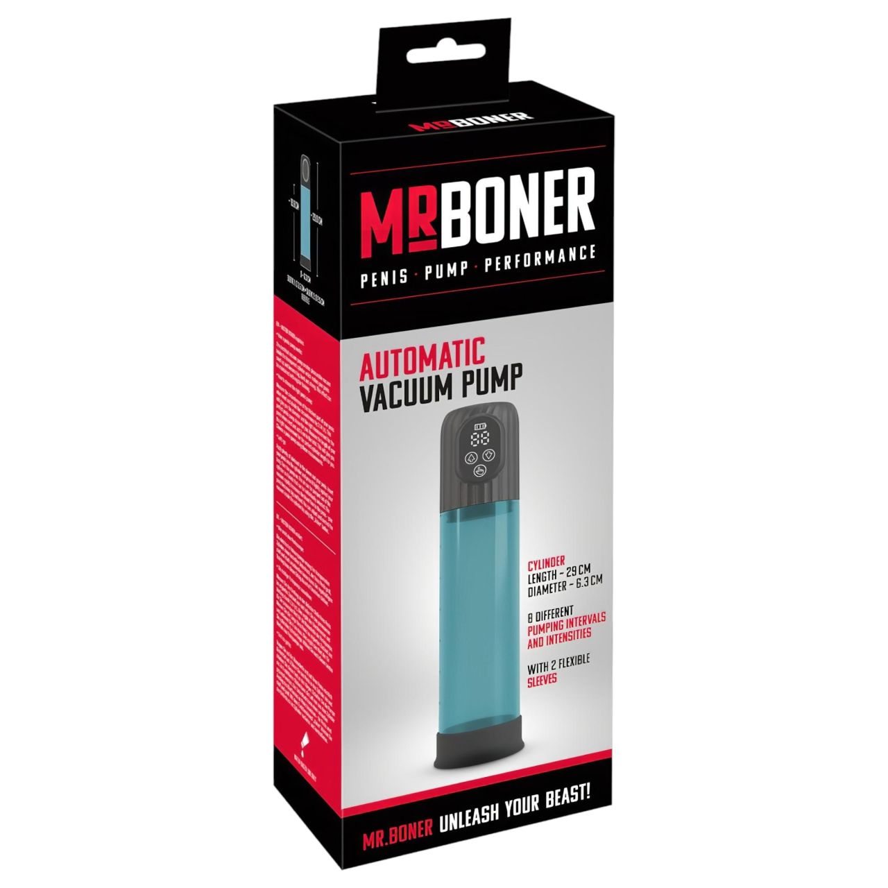Mister Boner - akkus, automata vákuumos péniszpumpa (kék) Mister Boner - akkus, automata vákuumos péniszpumpa (kék)