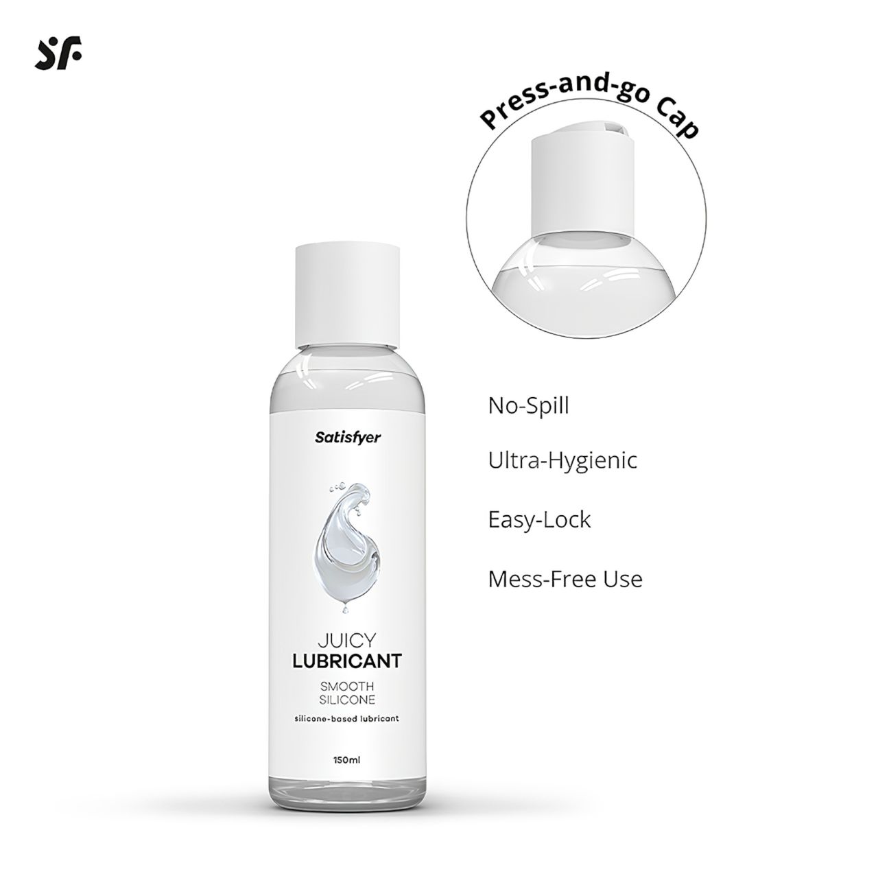Satisfyer - szilikon bázisú síkosító (150 ml) Satisfyer - szilikon bázisú síkosító (150 ml)
