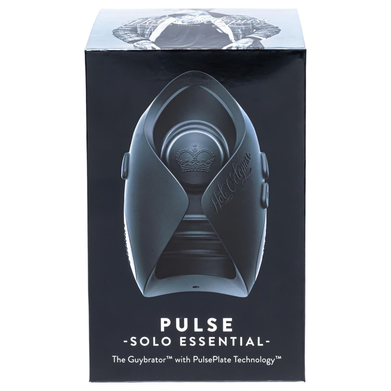 Hot Octopuss Pulse Solo Essential - akkus maszturbátor (fekete) Hot Octopuss Pulse Solo Essential - akkus maszturbátor (fekete)
