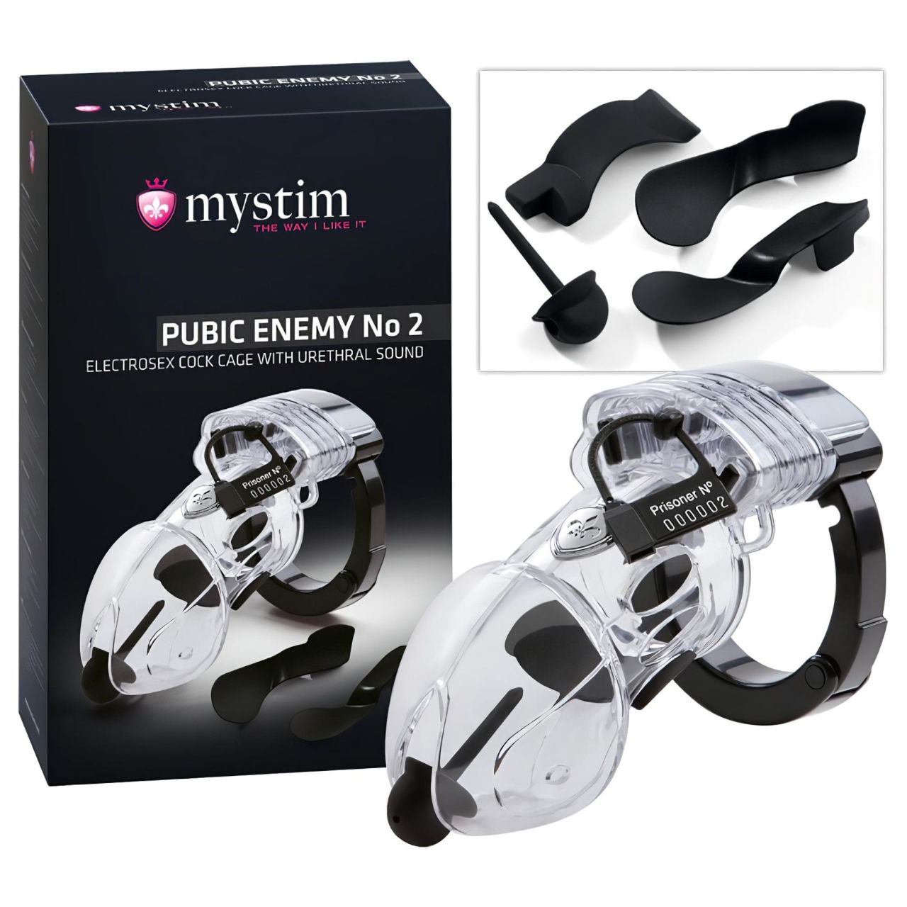 / mystim Pubic Enemy No 2 - elektro pénisz ketrec / mystim Pubic Enemy No 2 - elektro pénisz ketrec