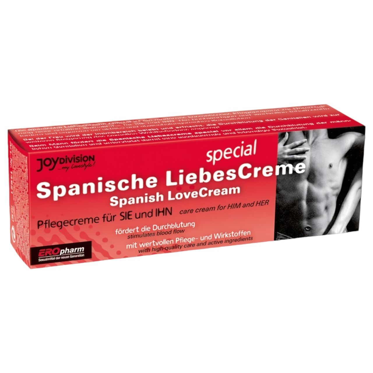 Spanyol szerelem - stimuláló intim krém nőknek és férfiaknak (40 ml) Spanyol szerelem - stimuláló intim krém nőknek és férfiaknak (40 ml)