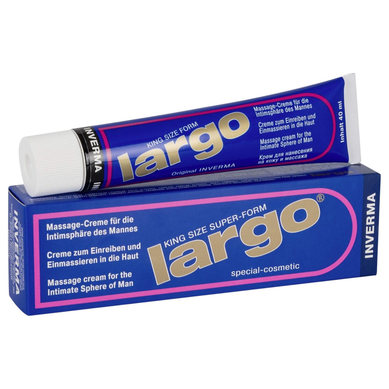 Largo - vegán ápoló péniszkrém (40 ml) Largo - vegán ápoló péniszkrém (40 ml)