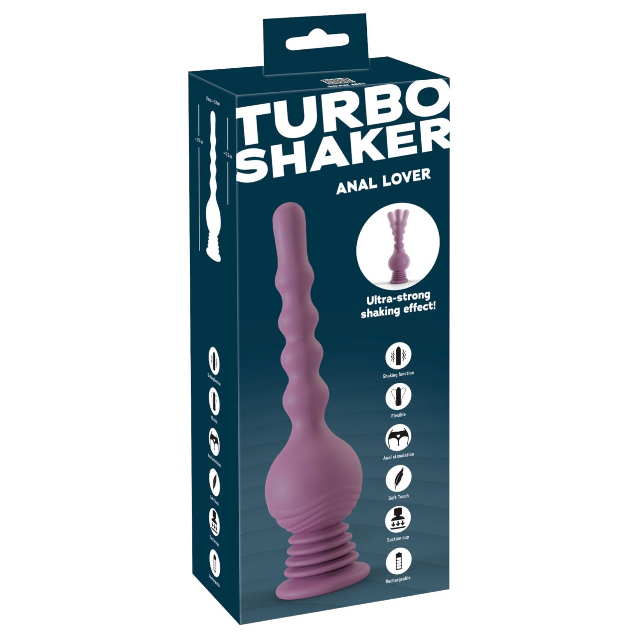 You2Toys Turbo Shaker - anál vibrátor (lila) You2Toys Turbo Shaker - anál vibrátor (lila)