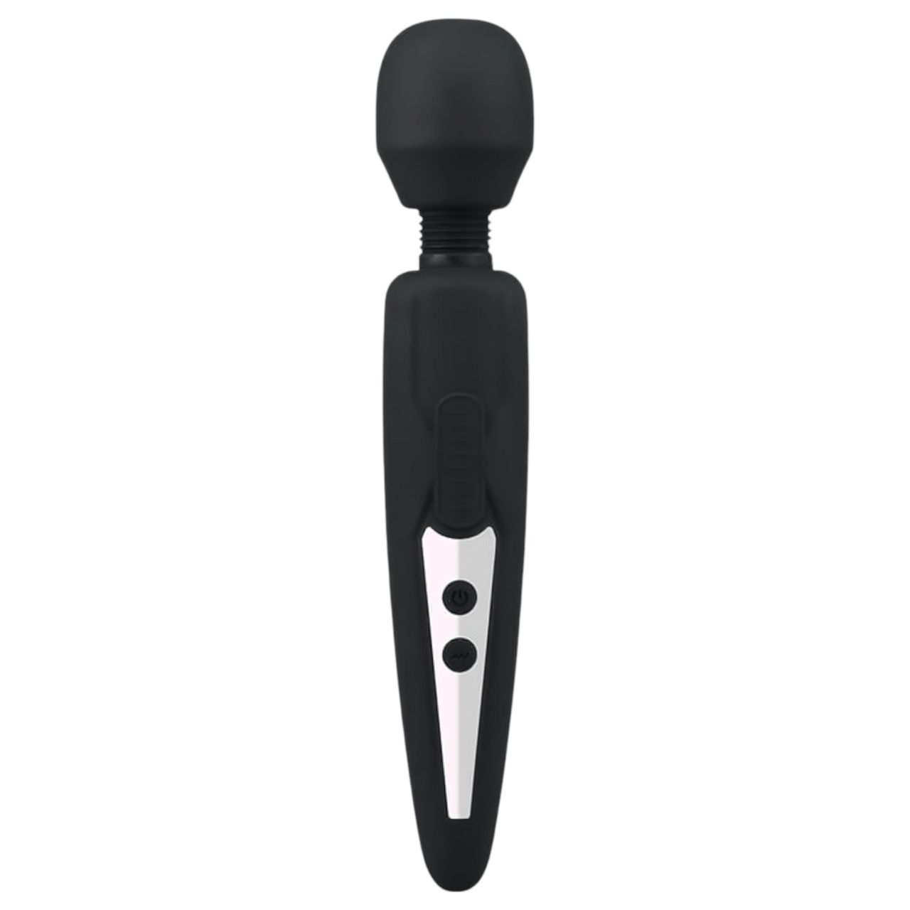 Mroow - akkus, vízálló wand masszírozó vibrátor (fekete) Mroow - akkus, vízálló wand masszírozó vibrátor (fekete)