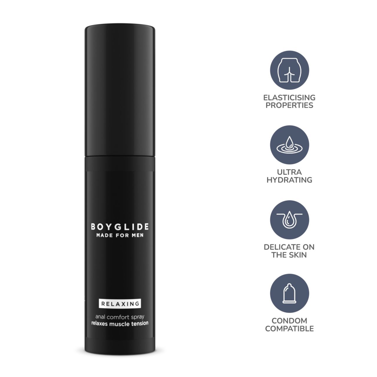 Intimateline Boyglide - anál lazító spray férfiaknak (20 ml)