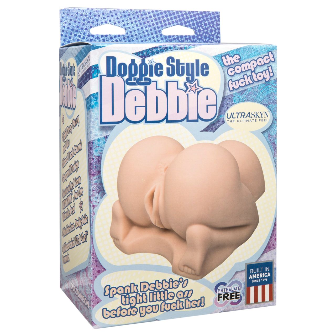 Doc Johnson Doggie Style Debbie - élethű műpunci maszturbátor (testszínű)