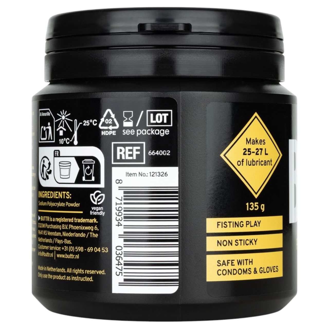 BUTTR - por állagú instant síkosító (135 g) BUTTR - por állagú instant síkosító (135 g)