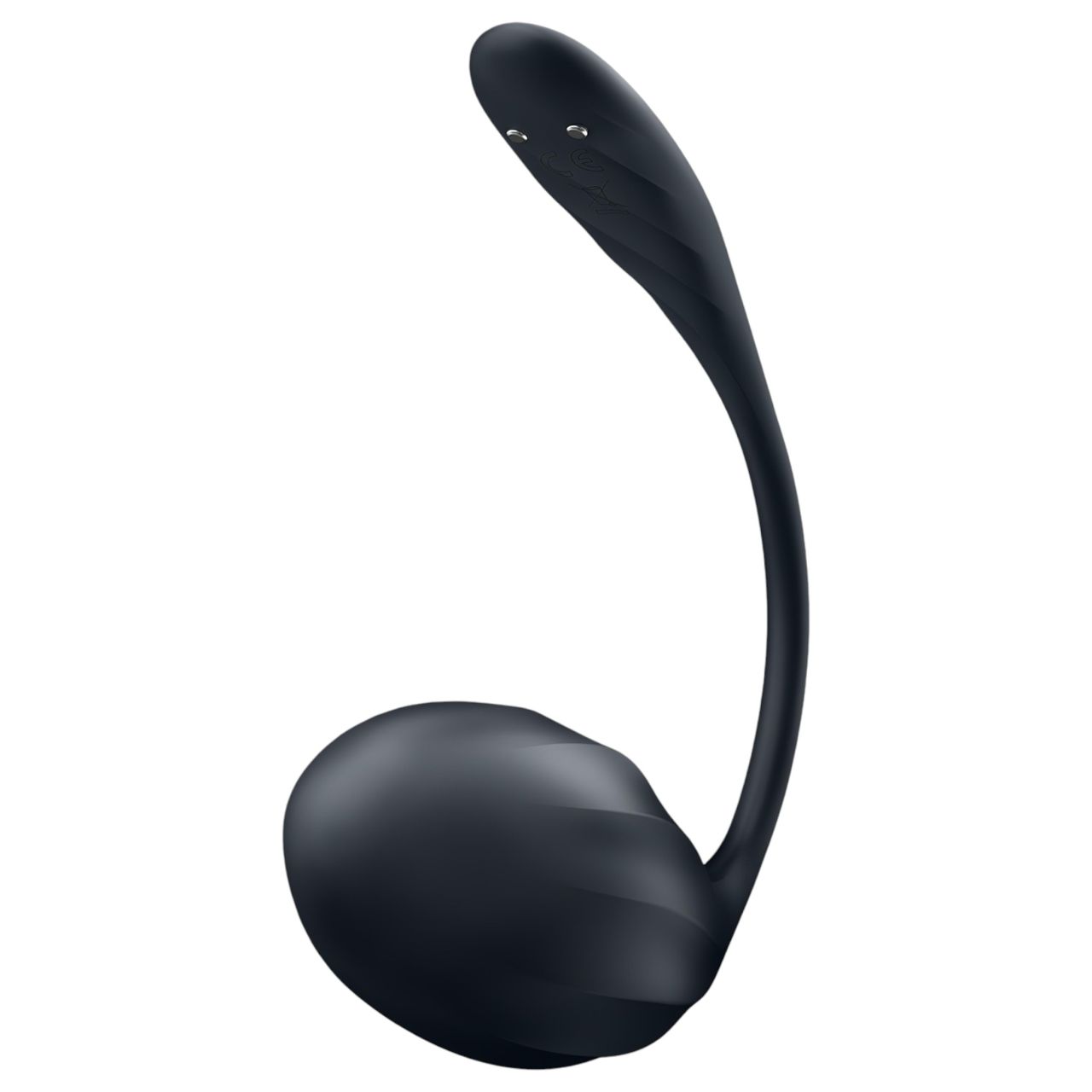 Satisfyer Ribbed Petal - hordható rádiós vibrotojás (fekete) Satisfyer Ribbed Petal - hordható rádiós vibrotojás (fekete)