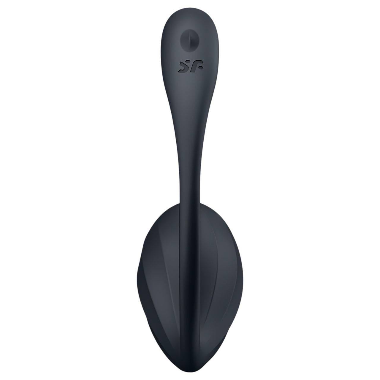 Satisfyer Ribbed Petal - hordható rádiós vibrotojás (fekete) Satisfyer Ribbed Petal - hordható rádiós vibrotojás (fekete)