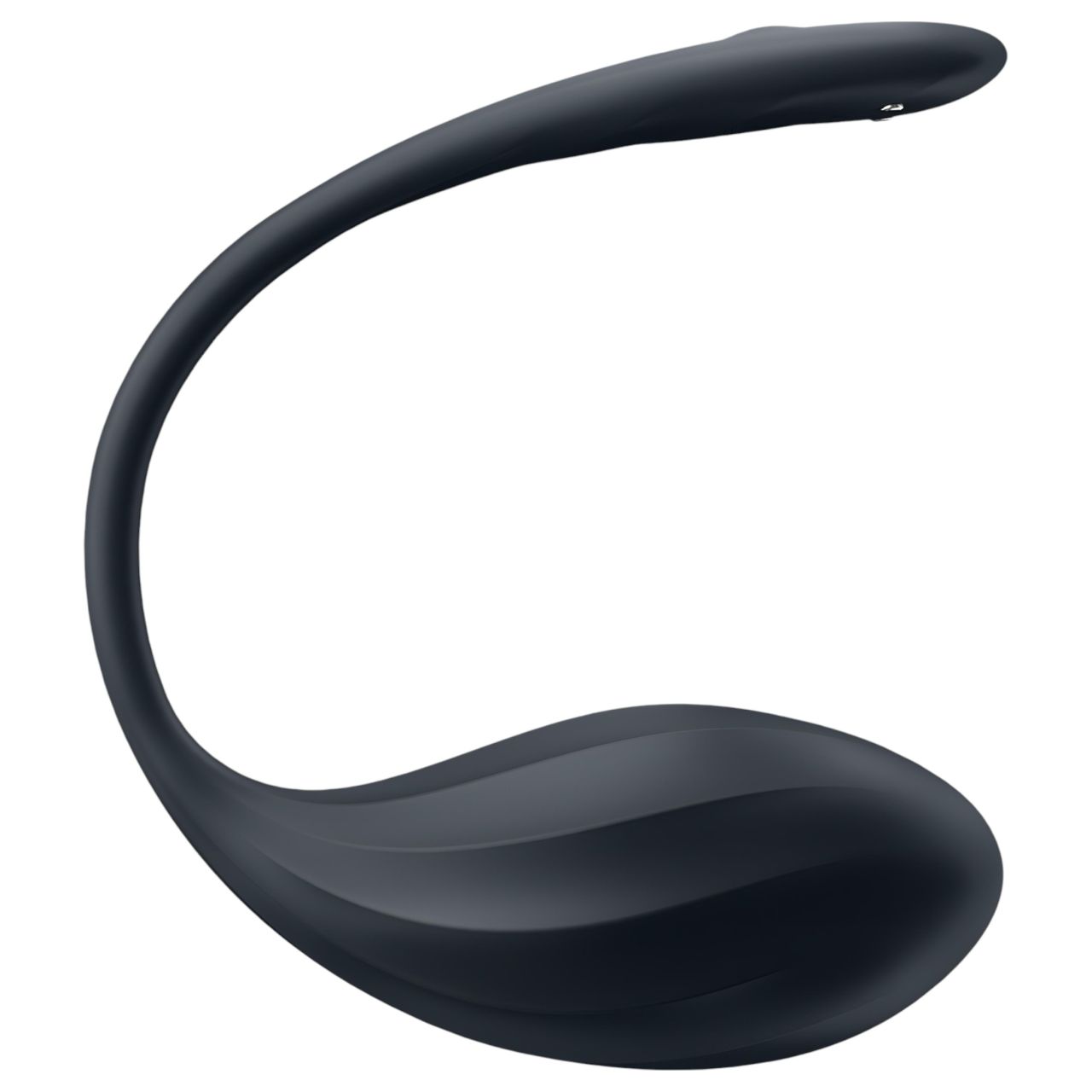 Satisfyer Ribbed Petal - hordható rádiós vibrotojás (fekete) Satisfyer Ribbed Petal - hordható rádiós vibrotojás (fekete)