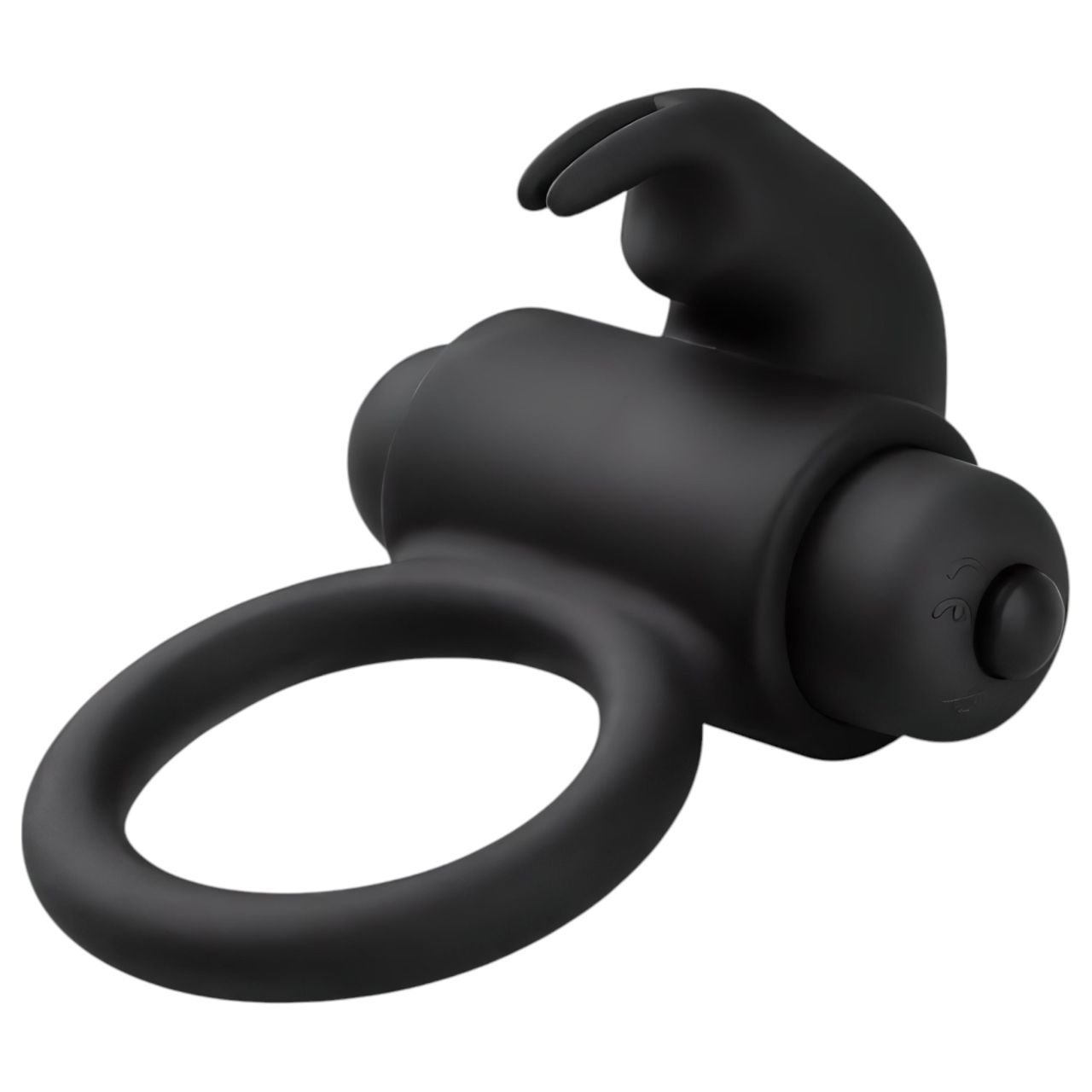 EasyToys Bunny - vibrációs péniszgyűrű (fekete) EasyToys Bunny - vibrációs péniszgyűrű (fekete)