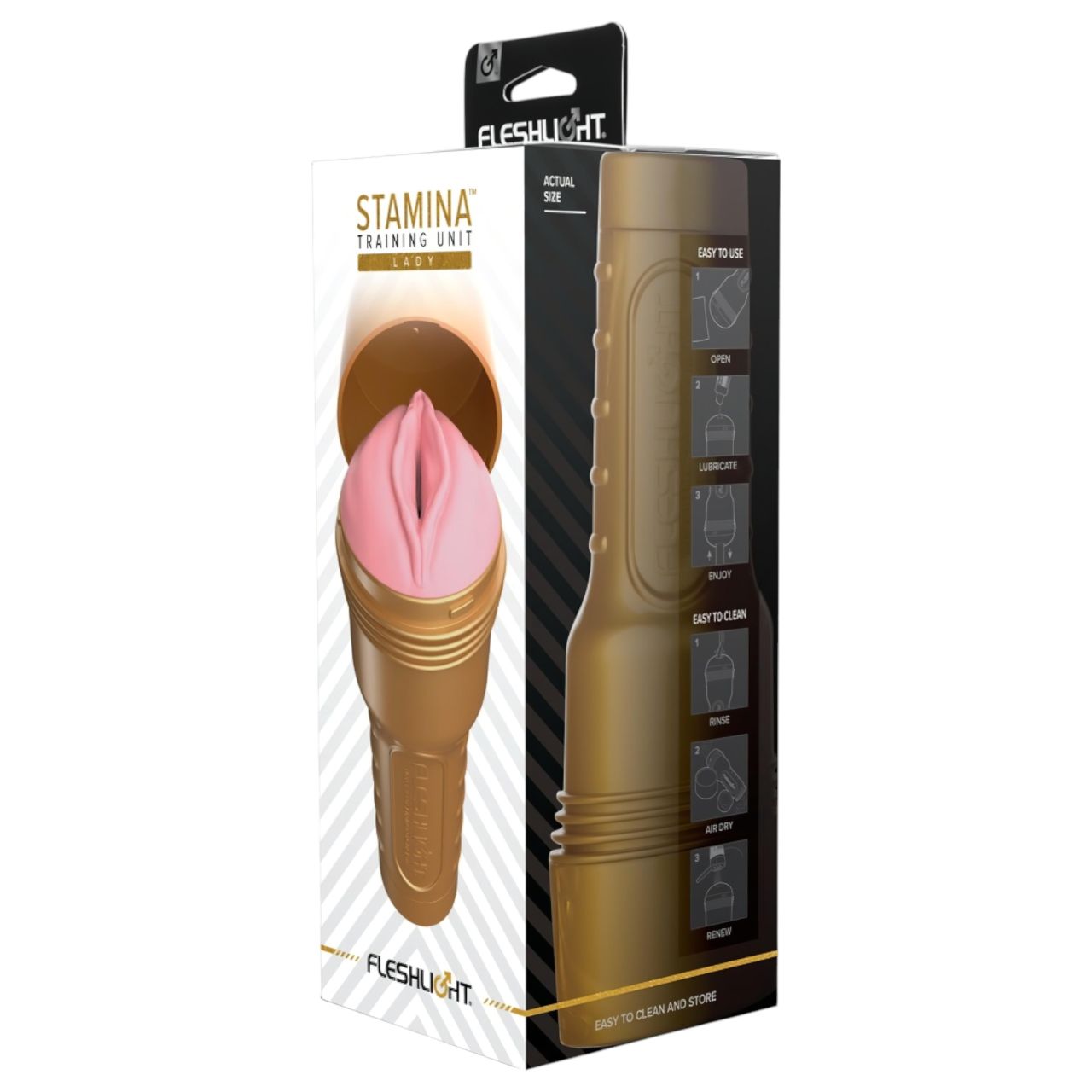 Fleshlight Pink Lady - The Stamina Training Unit vagina maszturbátor Fleshlight Pink Lady - The Stamina Training Unit vagina maszturbátor