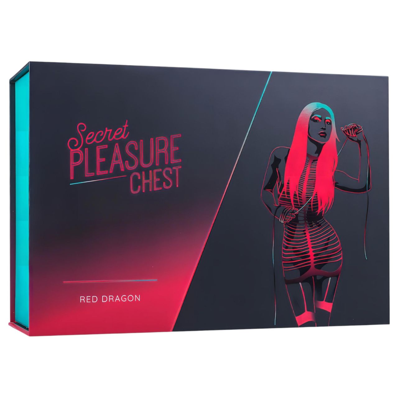 Secret Pleasure Chest - haladó BDSM készlet - 10 részes (piros) Secret Pleasure Chest - haladó BDSM készlet - 10 részes (piros)