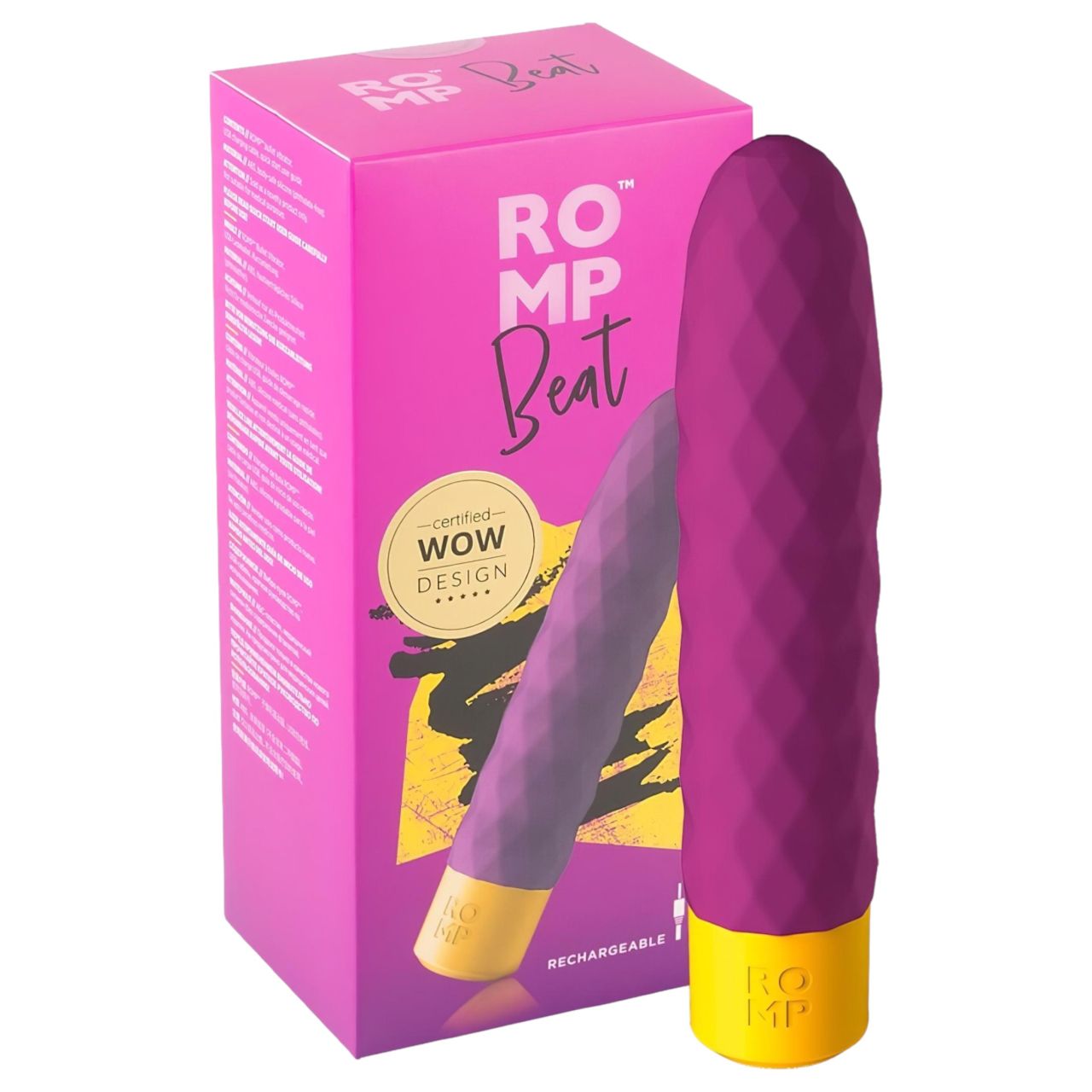 ROMP Beat - akkus, vízálló rúd vibrátor (lila) ROMP Beat - akkus, vízálló rúd vibrátor (lila)