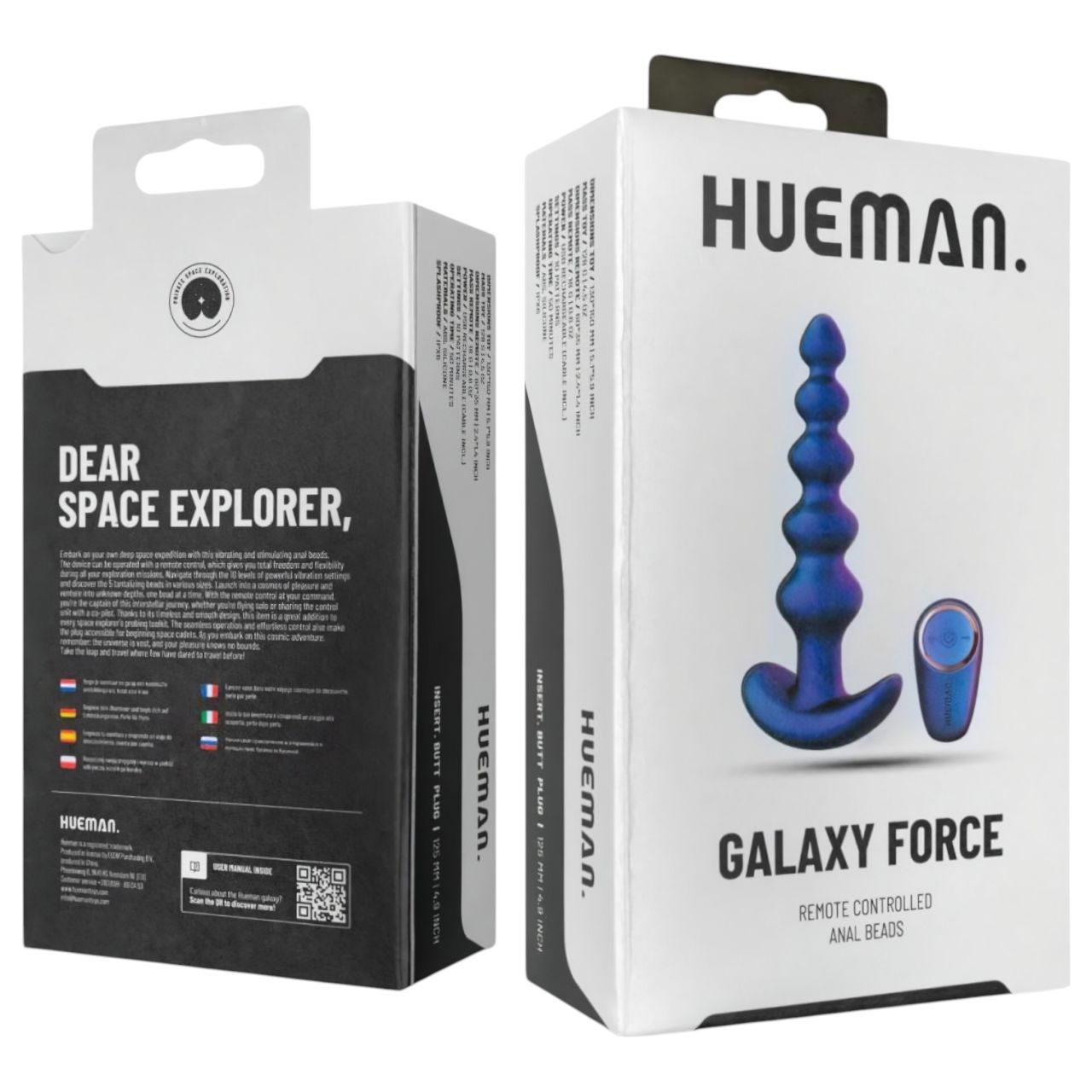 Hueman Galaxy Force - rádiós anál vibrátor (lila) Hueman Galaxy Force - rádiós anál vibrátor (lila)