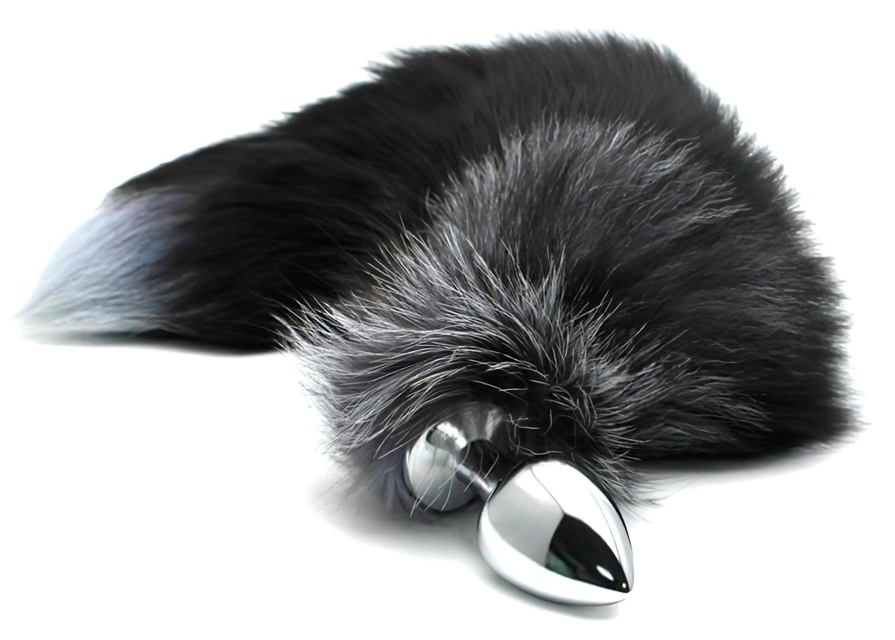 Alive Anal Pleasure - ezüst anál plug rókafarokkal (közepes) Alive Anal Pleasure - ezüst anál plug rókafarokkal (közepes)