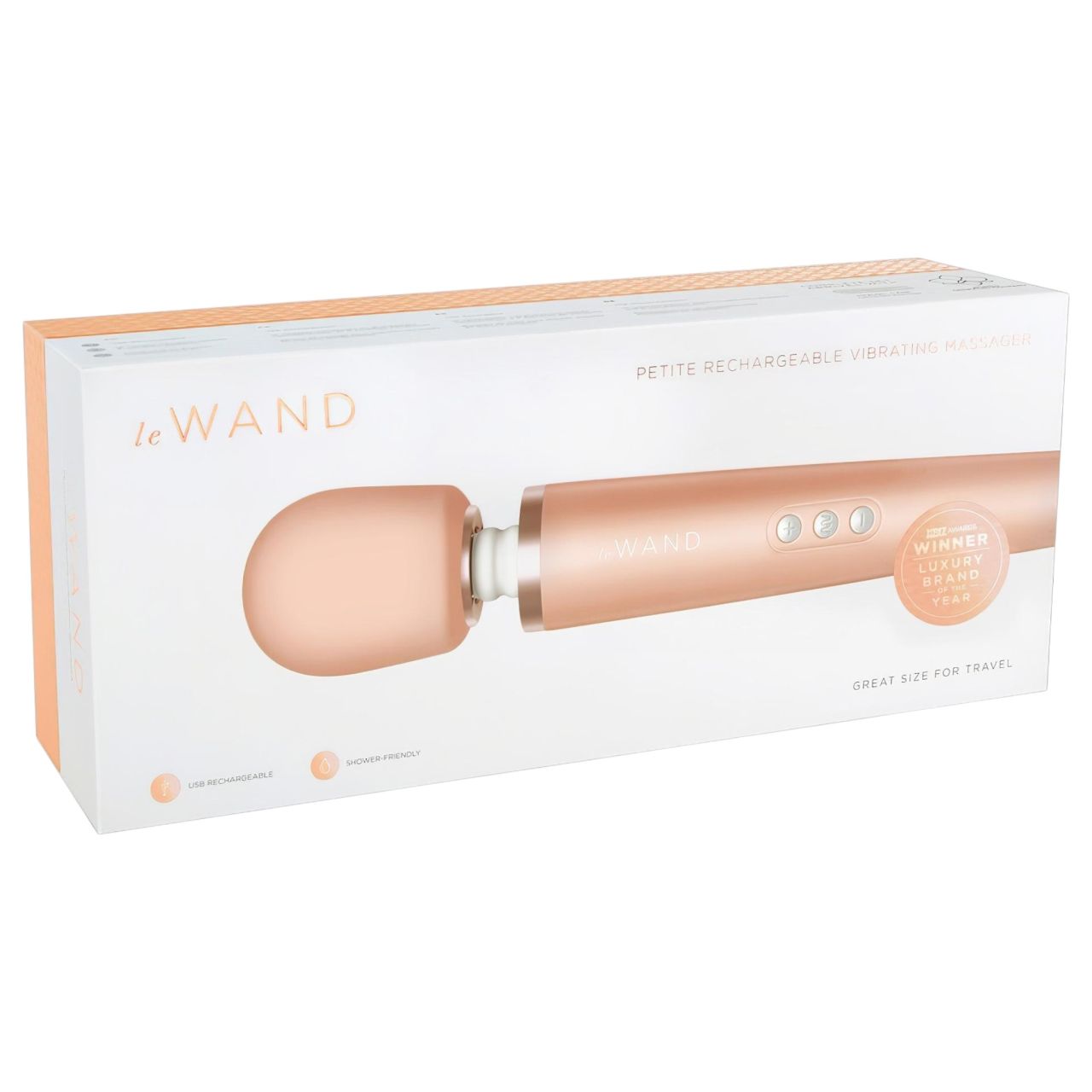 le WAND Petite - prémium akkus masszírozó vibrátor (Rose Gold) le WAND Petite - prémium akkus masszírozó vibrátor (Rose Gold)