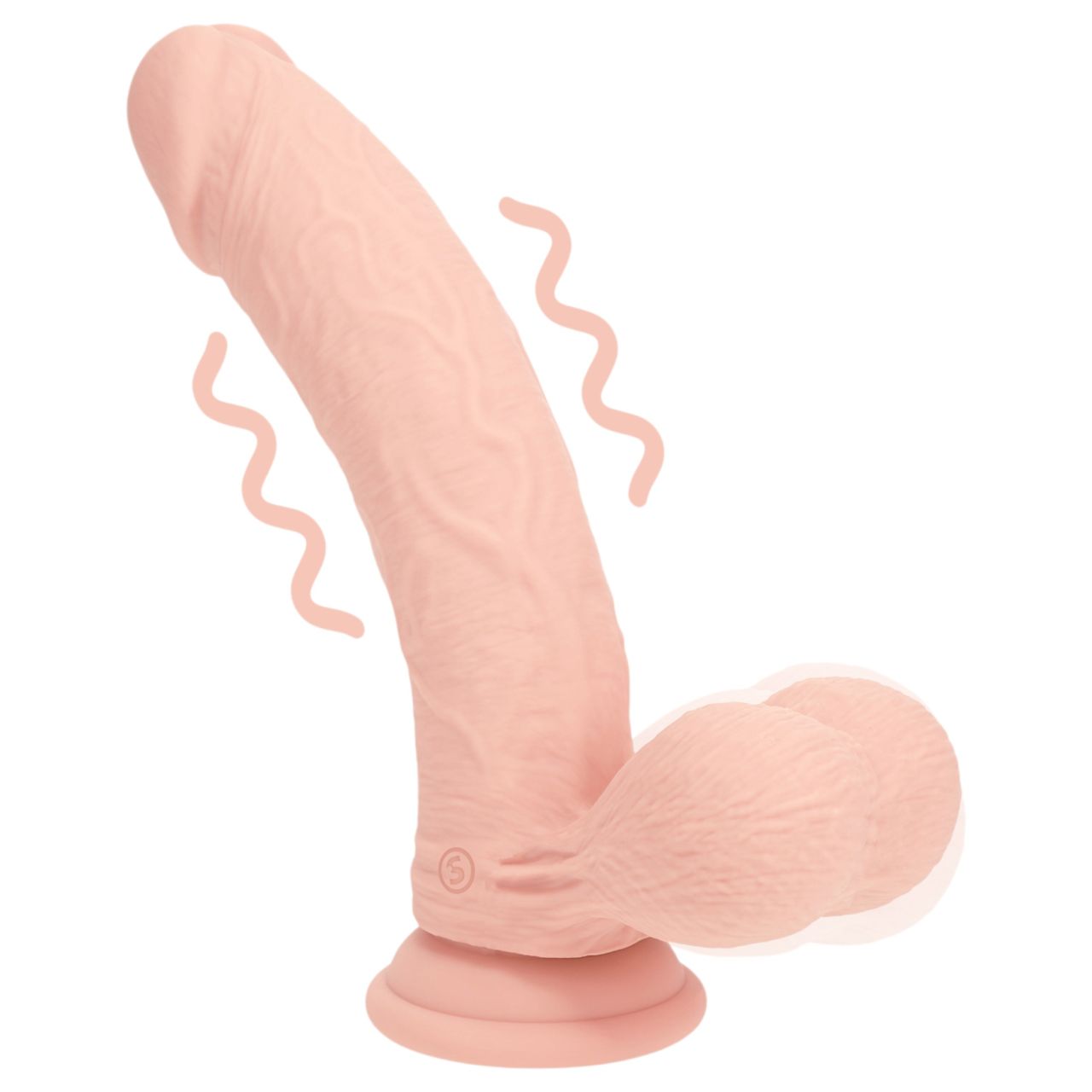 RealRock - dupla sűrűségű élethű vibrátor (testszínű) - 15 cm RealRock - dupla sűrűségű élethű vibrátor (testszínű) - 15 cm